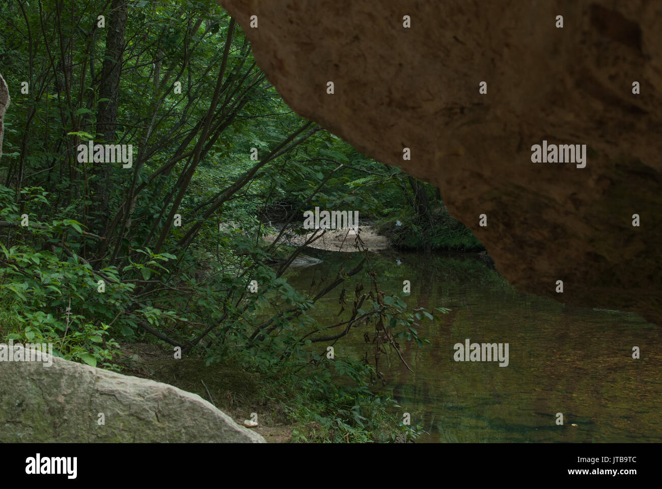 Hazel Run, de l'Alun Spring Park, Fredericksburg, Virginia Banque D'Images