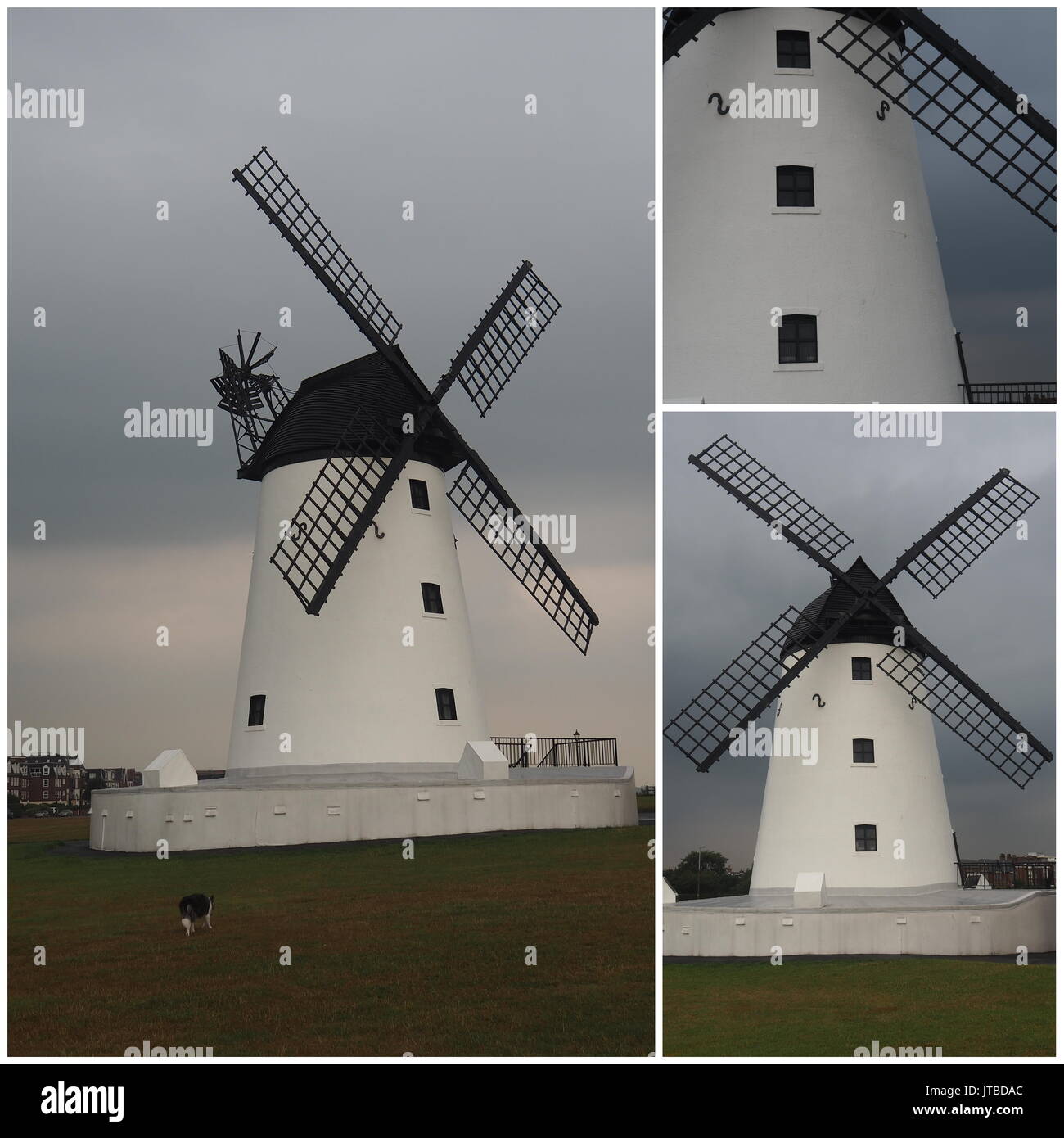 Lytham Windmill, Angleterre Banque D'Images