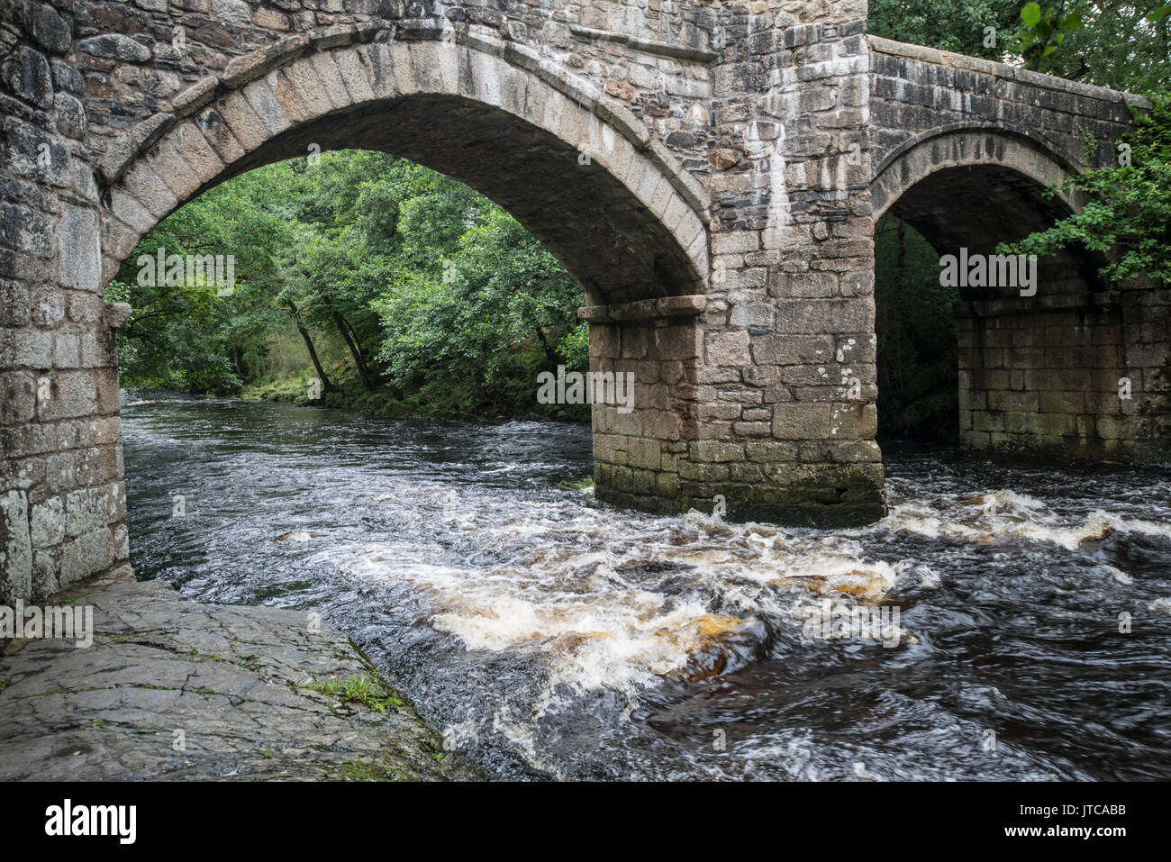 Nouveau pont, Dartmoor, Devon, UK Banque D'Images