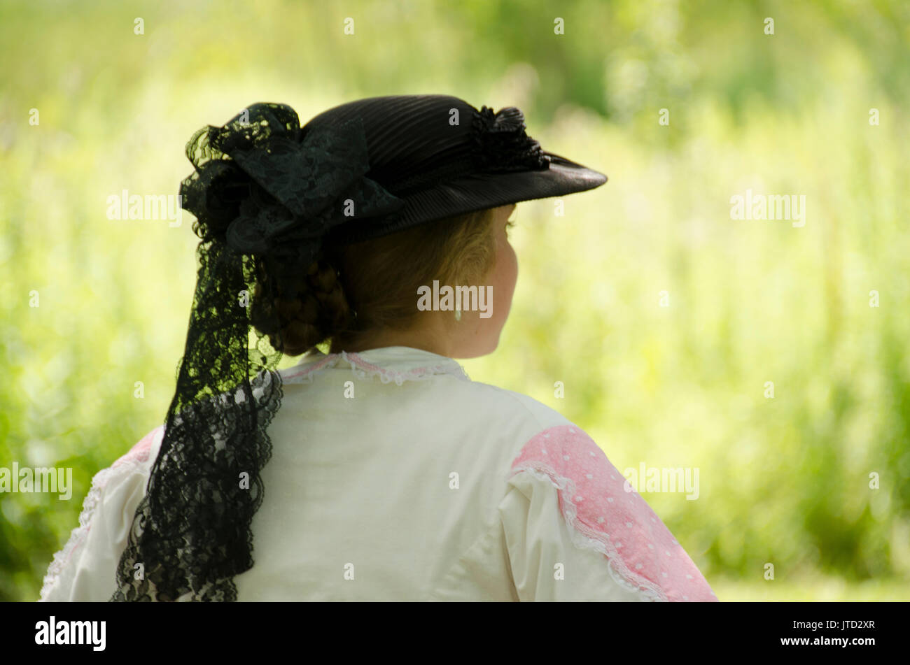 Reconstitution de la guerre civile, Rochester NY.Union jack Banque D'Images