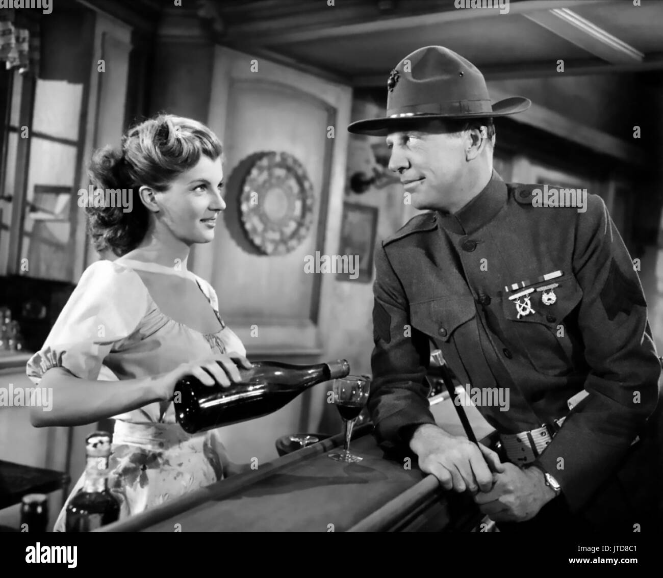 Quel prix gloire 1952 20th Century Fox Film avec Corinne Calvet et Dan Dailey Banque D'Images