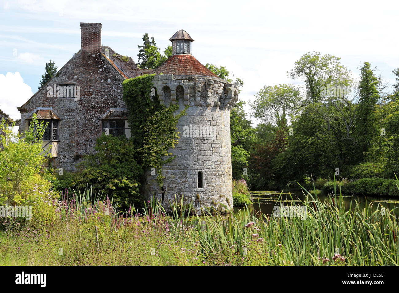 Le Château de Scotney, National Trust, Lamberhurst Kent, UK Banque D'Images