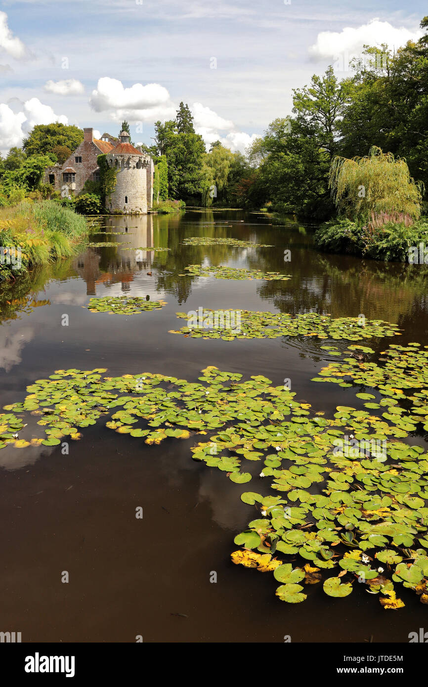 Le Château de Scotney, National Trust, Lamberhurst Kent, UK Banque D'Images