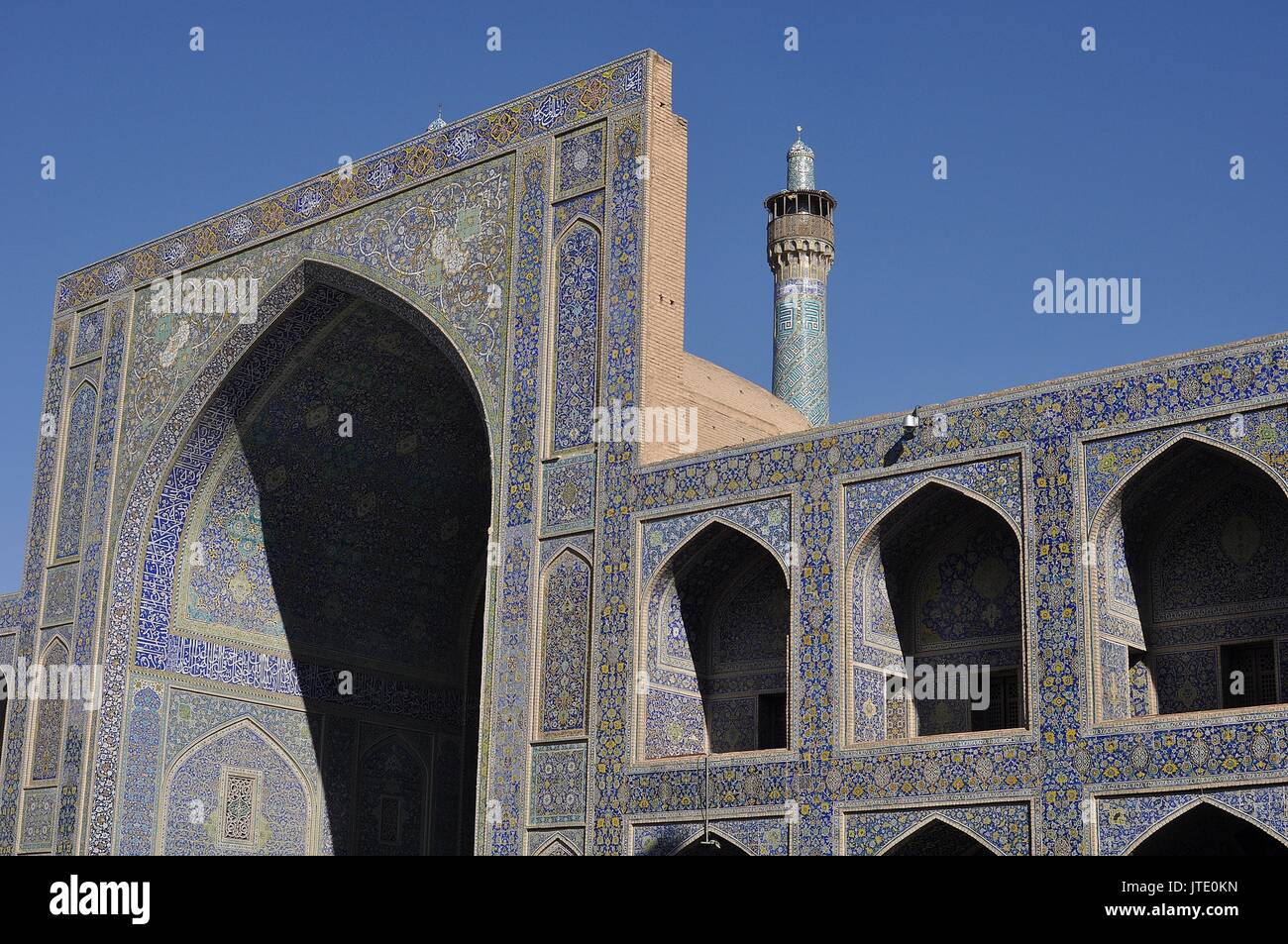 La mosquée Royale, Isfahan, IRAN Banque D'Images