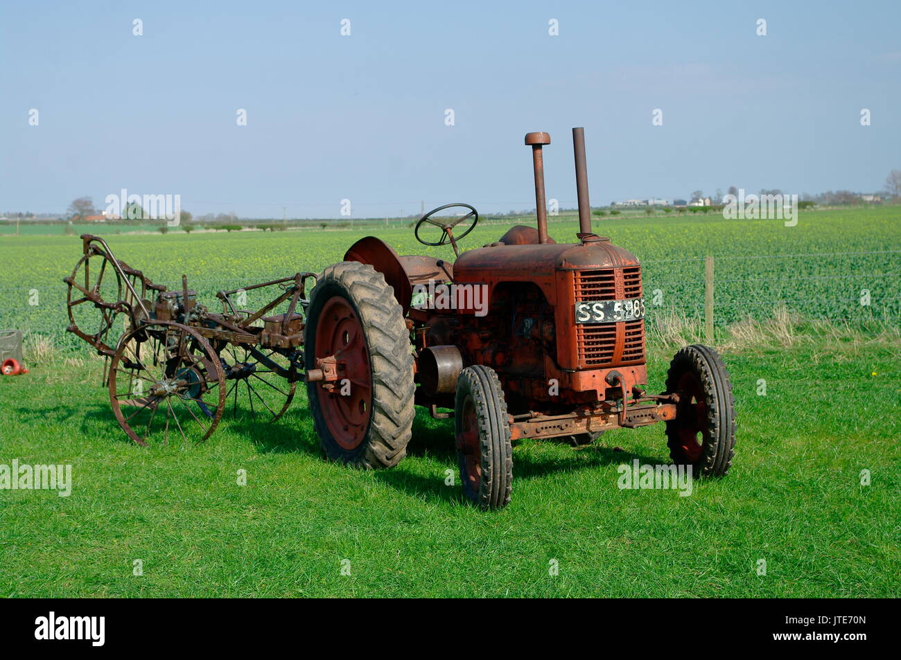 Cas 1943 DC4 Tracteur Banque D'Images