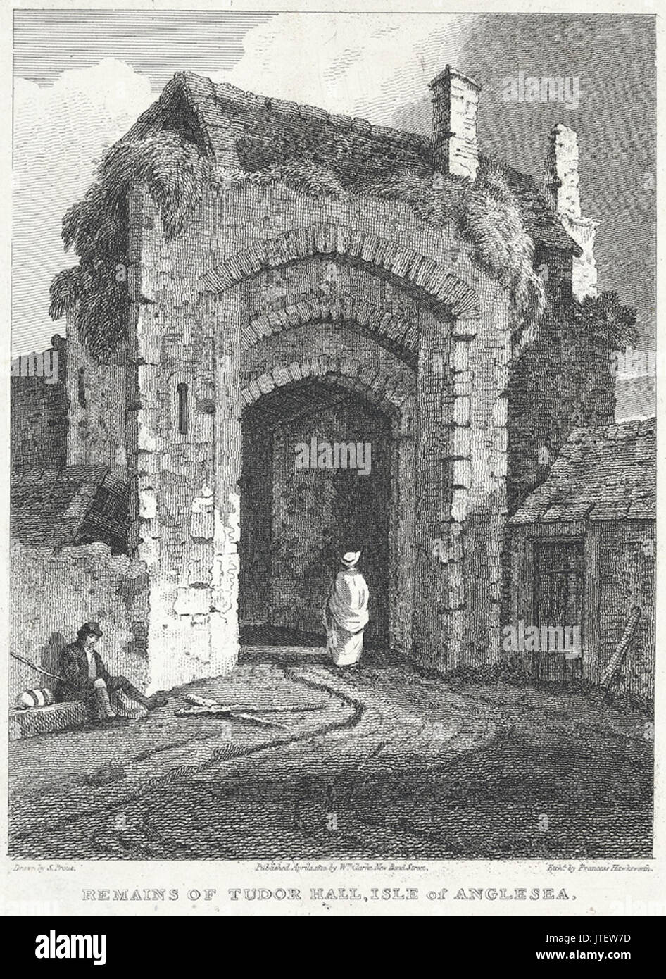 Du reste, à l'île de Salle Tudor Rivier Banque D'Images