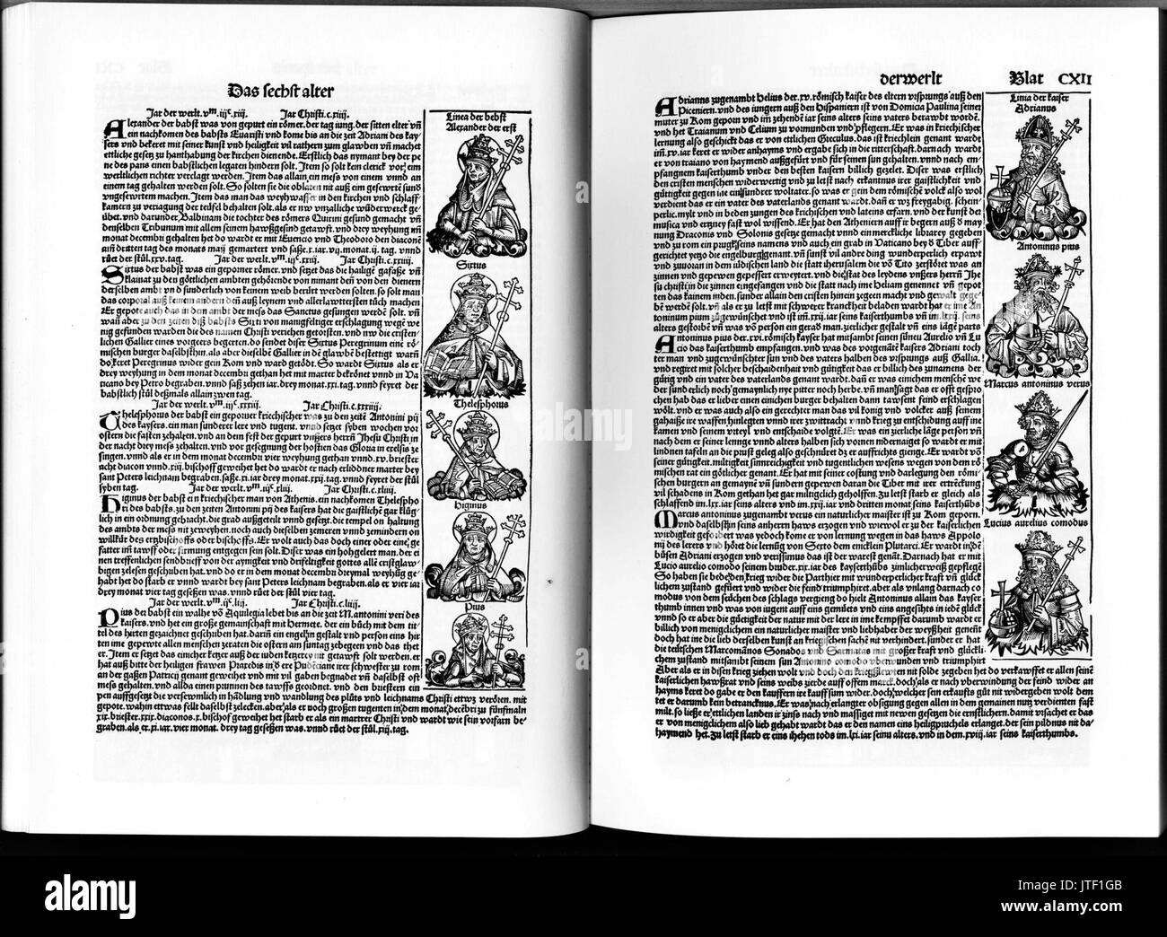 Schedelsche Weltchronik d 112 Banque D'Images