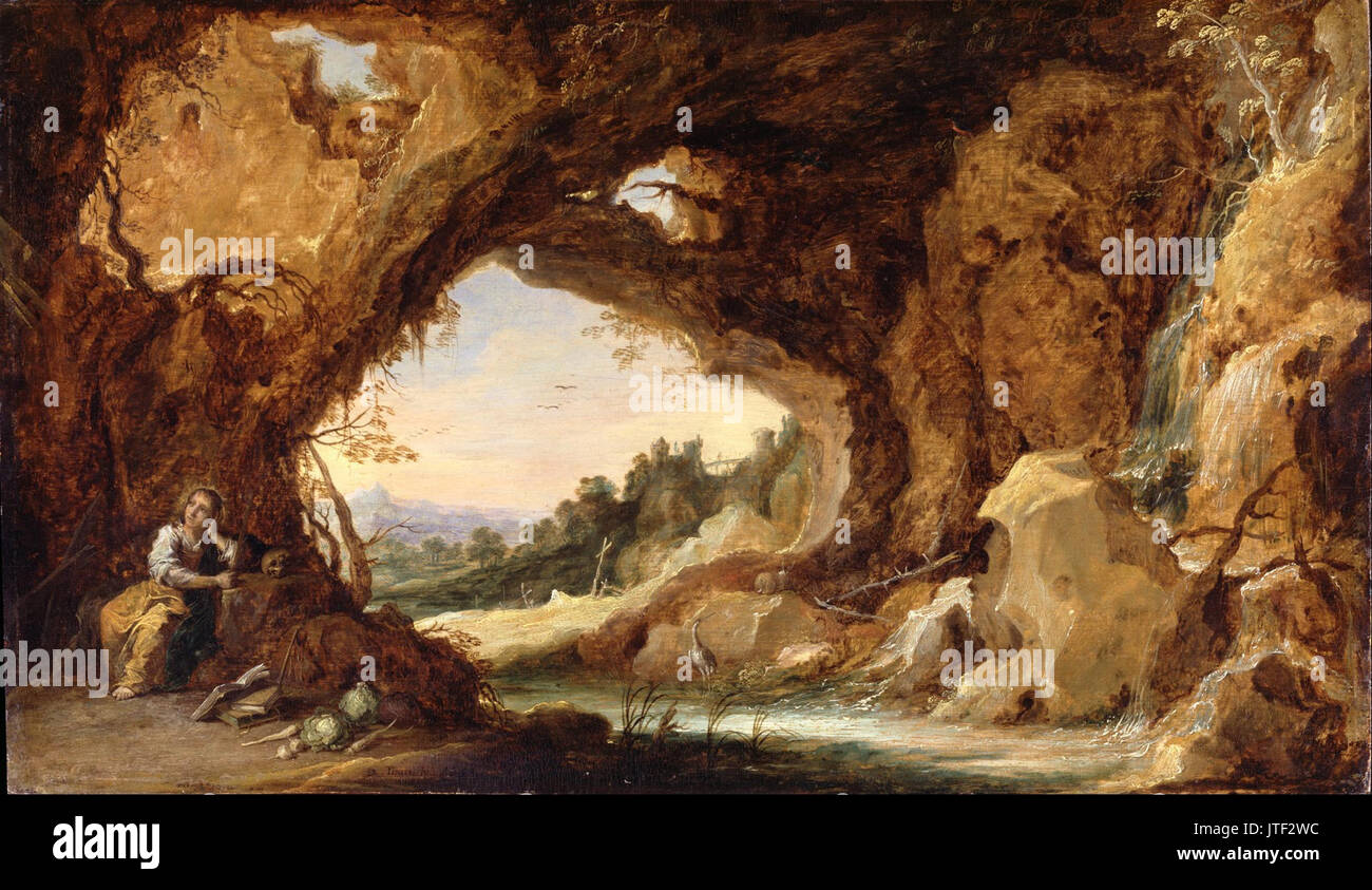 David Teniers, le jeune sainte Marie Madeleine en pénitence Banque D'Images David Teniers, le jeune sainte Marie Madeleine en pénitence Banque D'Images