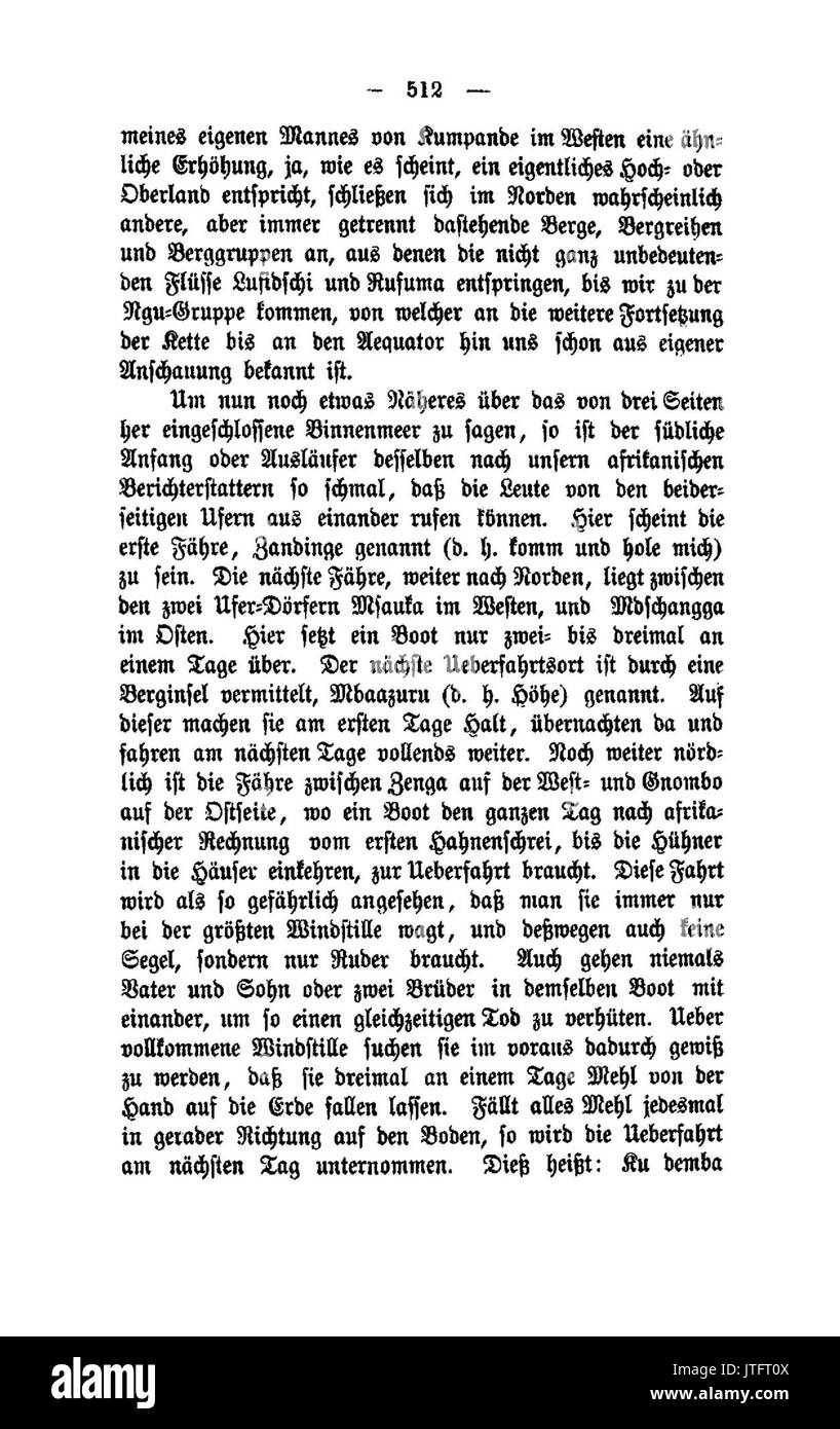 Reisen in Ostafrika Krapf (2512) Banque D'Images