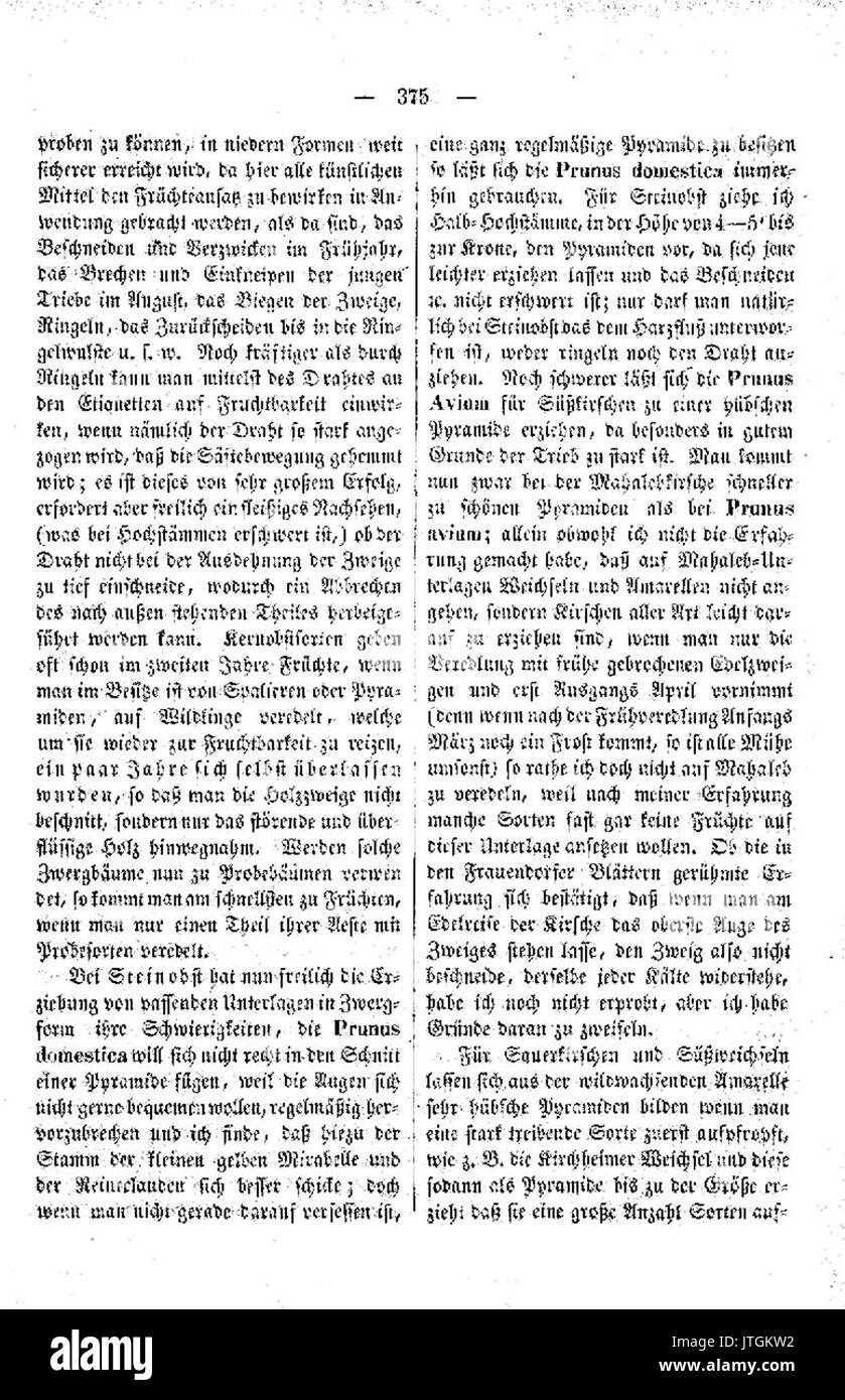 Pomologische Monatshefte Heft 1 375 Banque D'Images