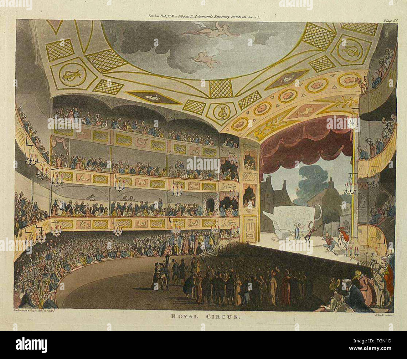 Cirque Royal Banque D'Images