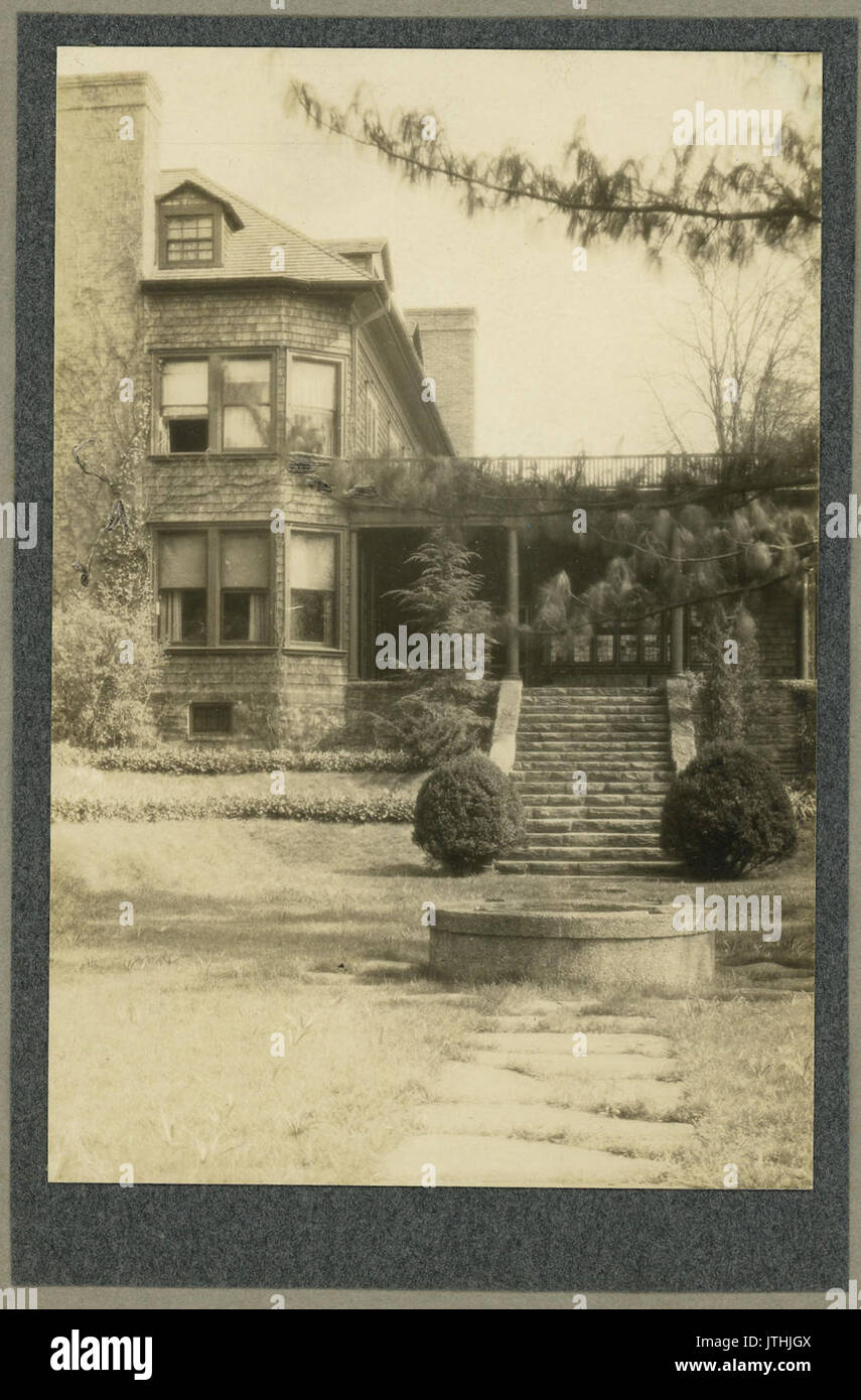 Vue de côté du doyenné, 1959 Banque D'Images