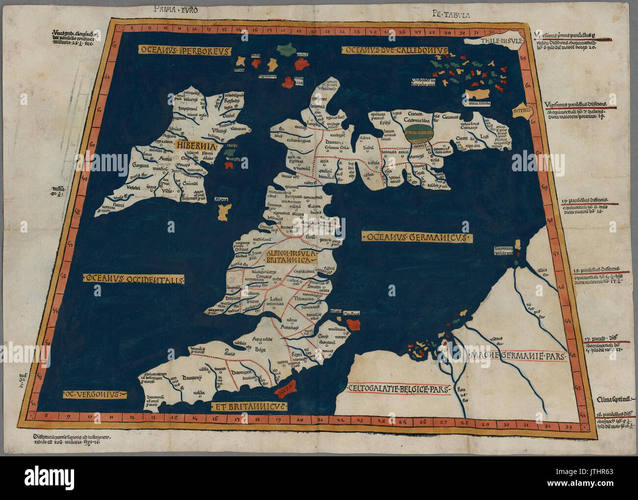 Map europe 16th century Banque de photographies et d’images à haute ...