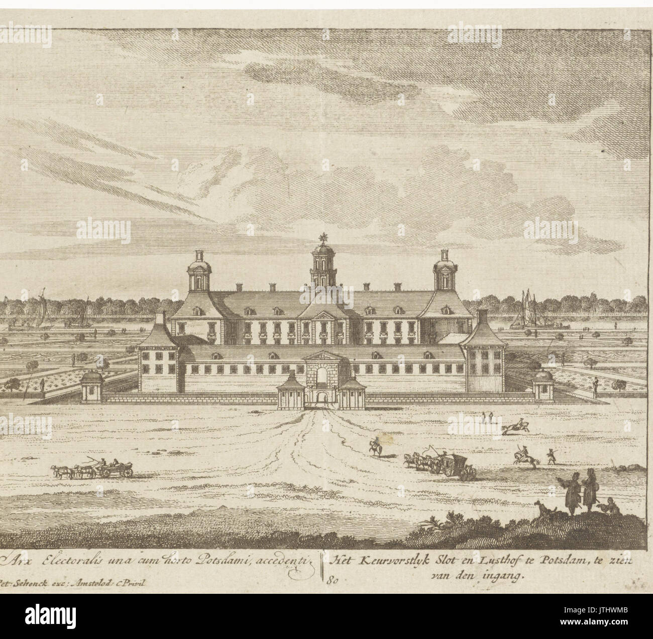 Schenk, Pieter (I) Stadtschloss Potsdam RP P 1907 5758 Banque D'Images