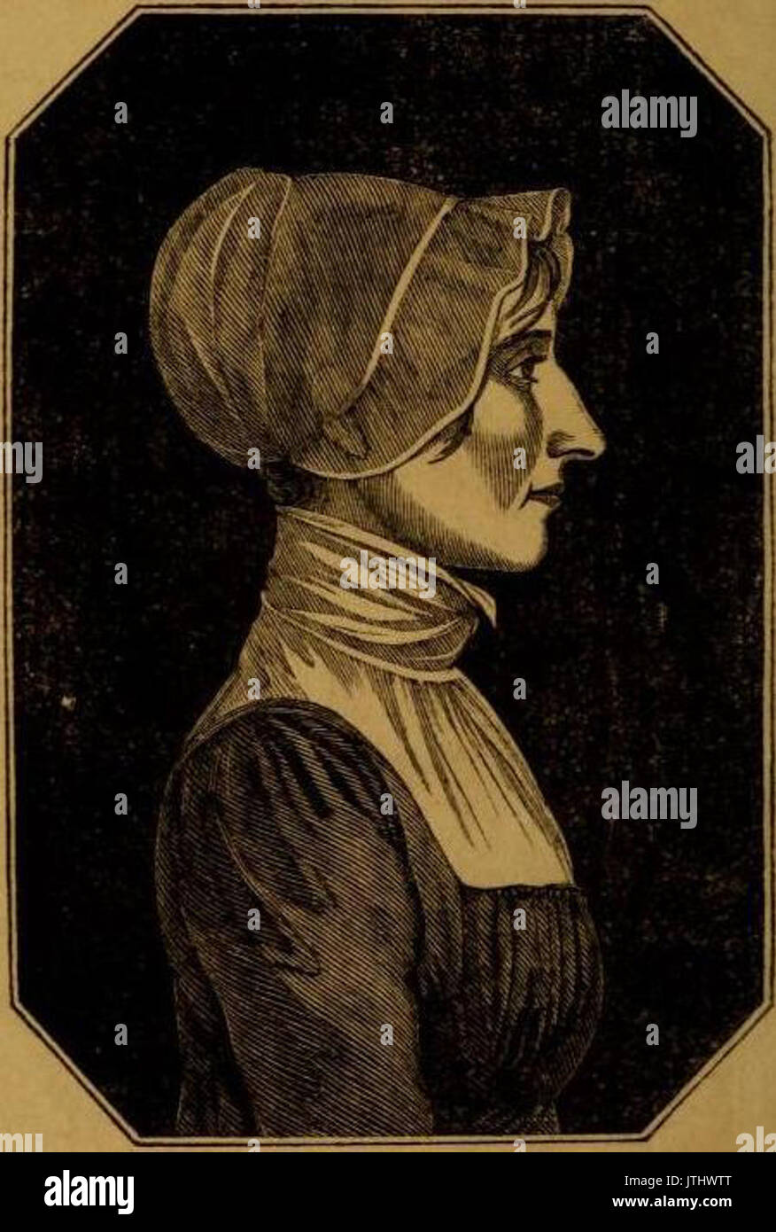 Peggy Dow, âgée de 35 ans (portrait) Banque D'Images