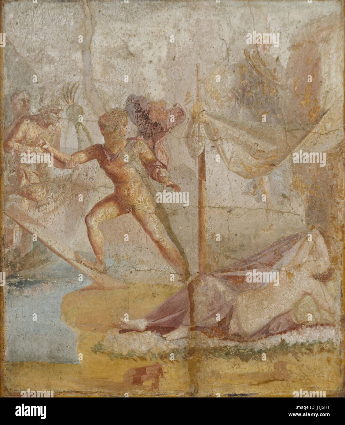 Thésée Ariadne HOMME Napoli Inv115396 Banque D'Images