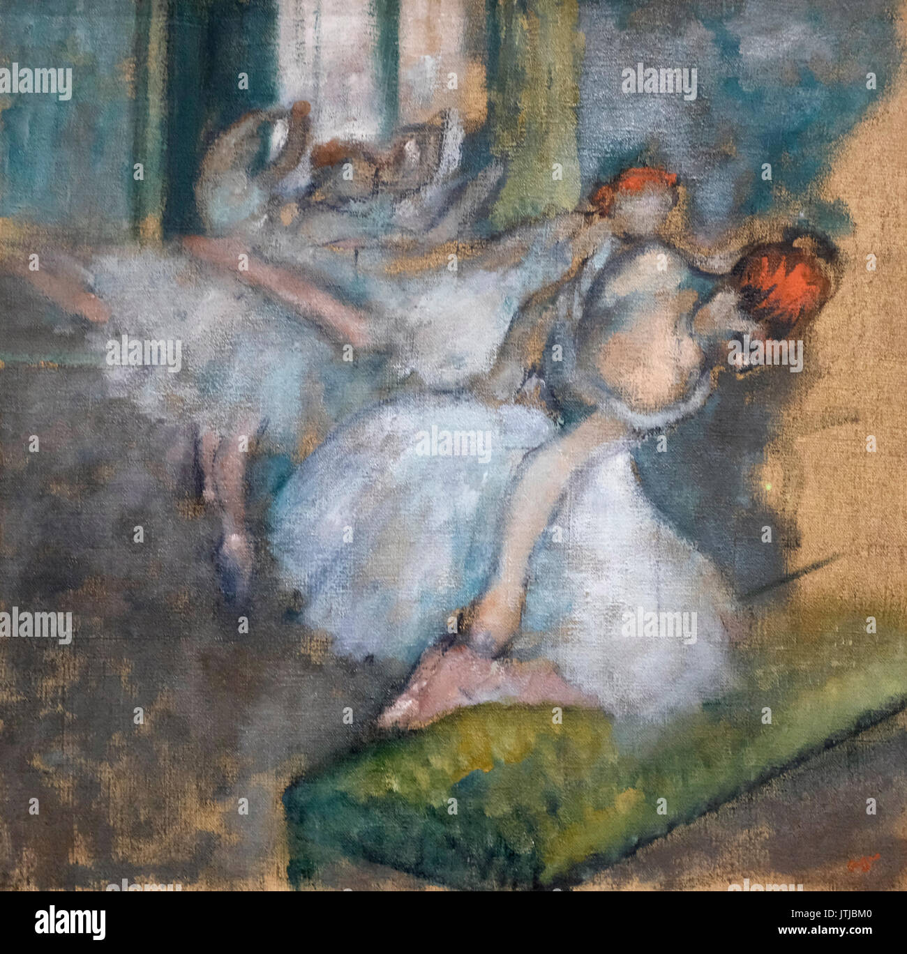 Des danseurs de ballet, vers 1900 - Hilaire Germain Edgar Degas Banque D'Images