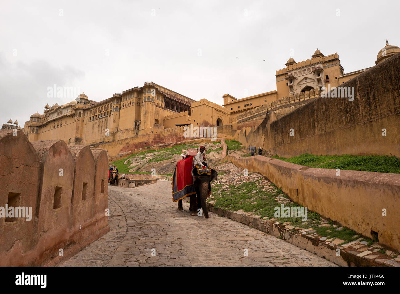 Fort Amber, Jaipur, Rajasthan, Inde Banque D'Images