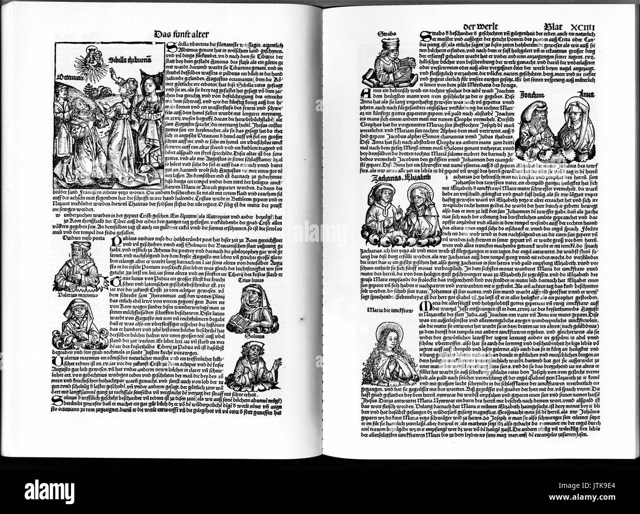 Schedelsche Weltchronik d 094 Banque D'Images