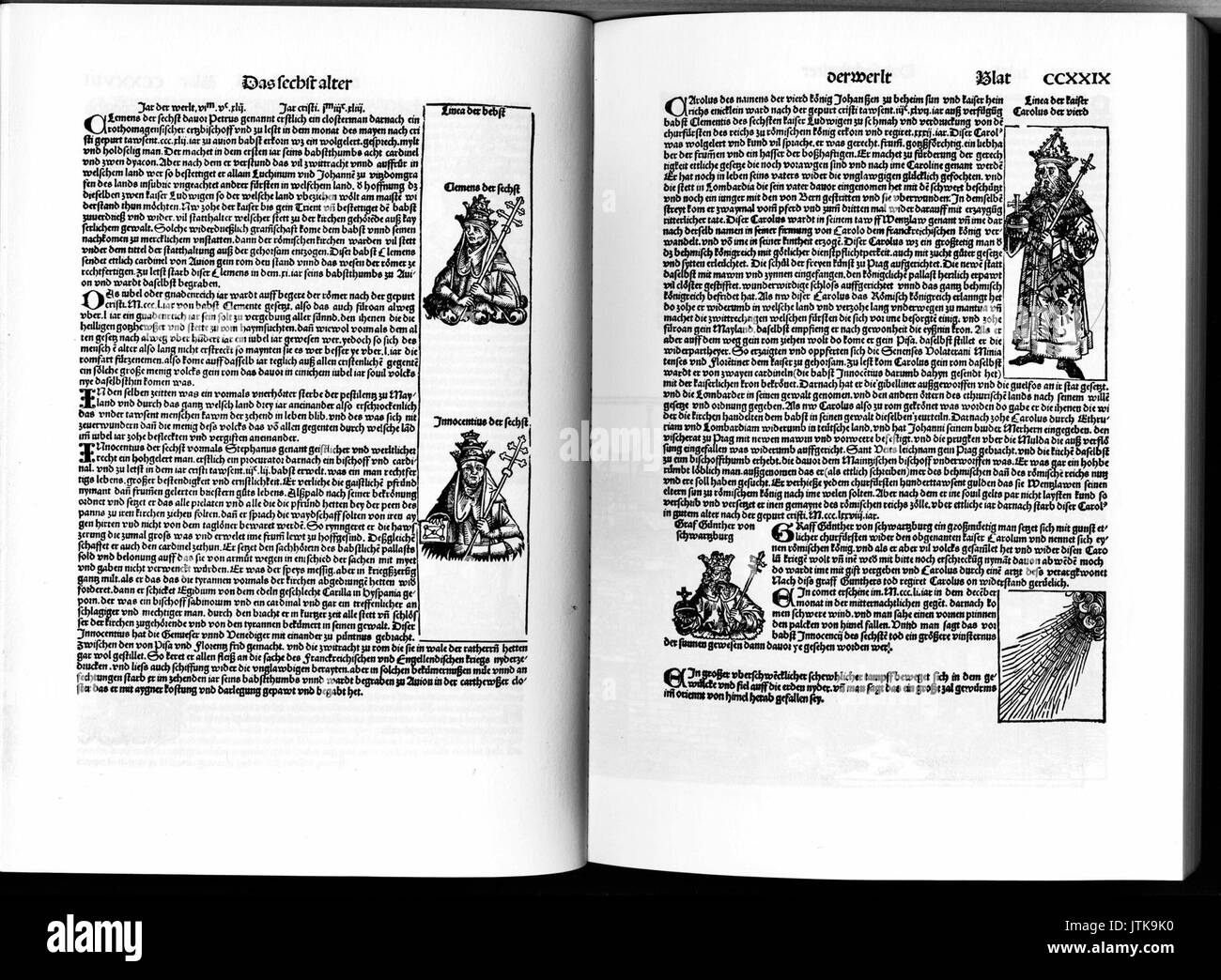 Schedelsche Weltchronik d 229 Banque D'Images