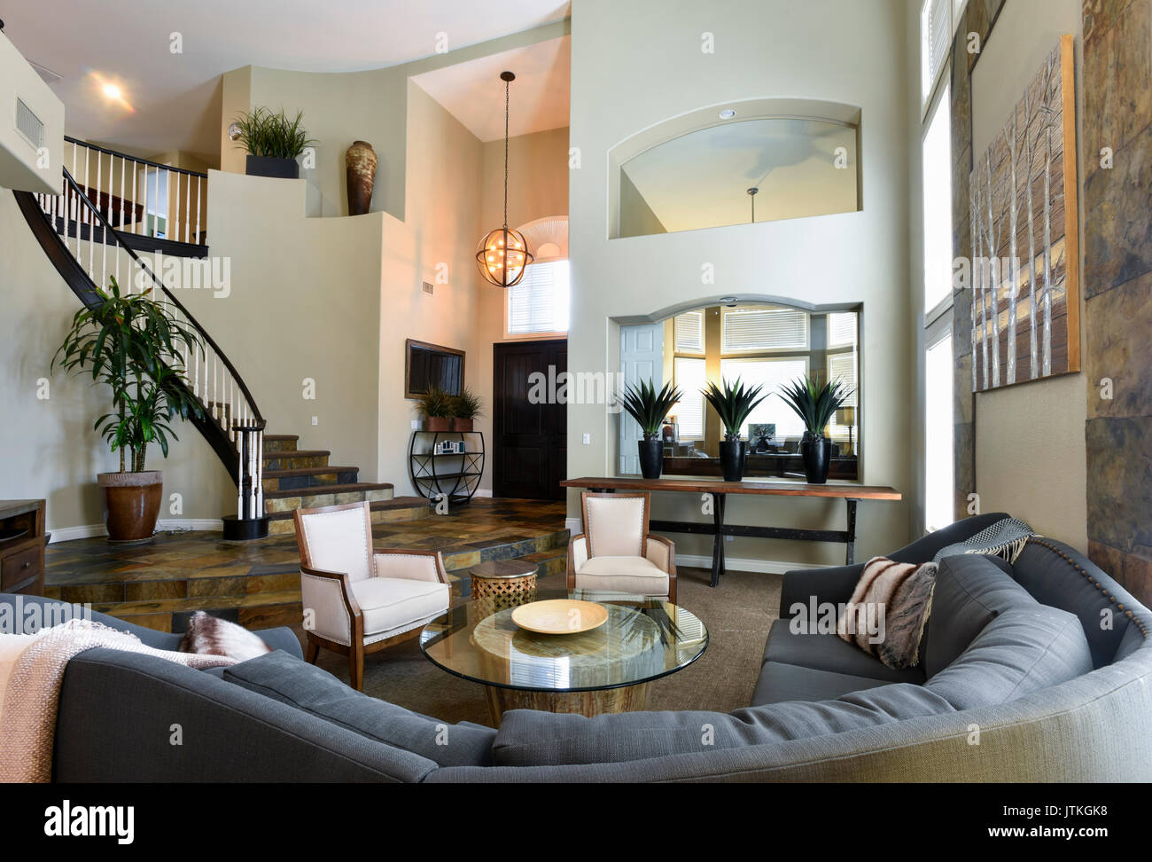 Home intérieur résidentiel Banque D'Images