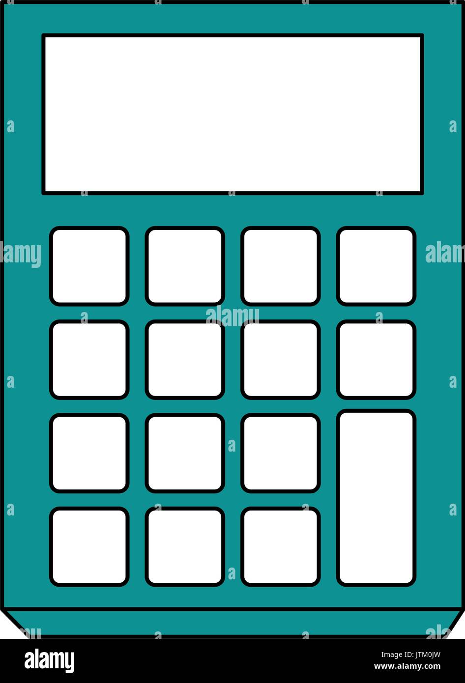 Vector illustration calculatrice Illustration de Vecteur