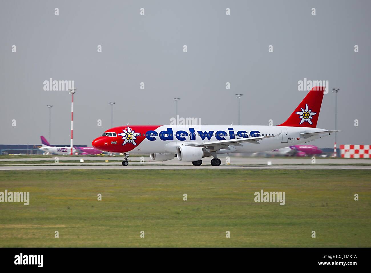 Avion de ligne Banque D'Images