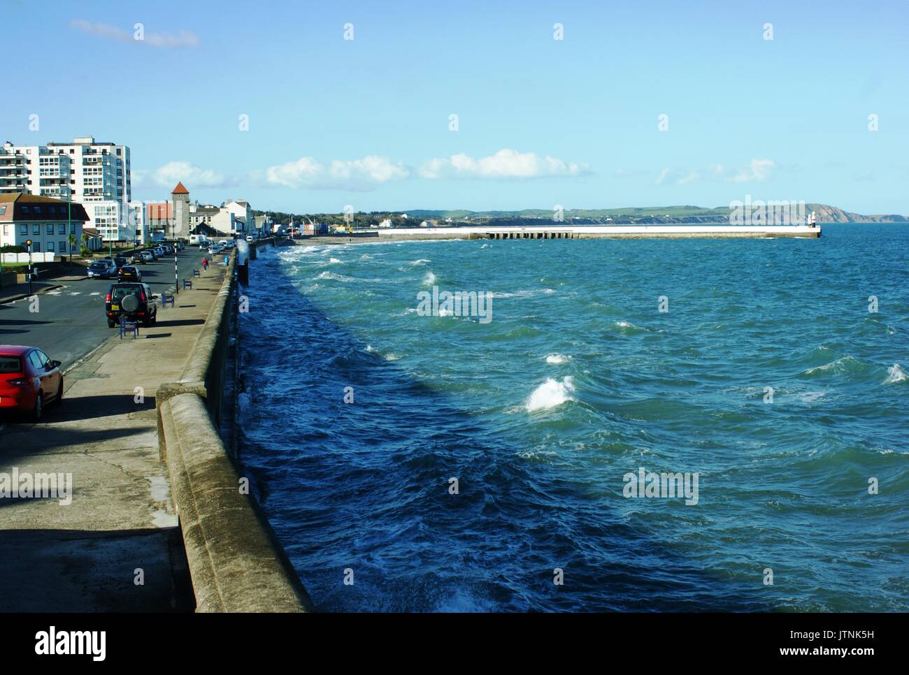 Queens Promenade, Ramsey, Ile de Man Banque D'Images