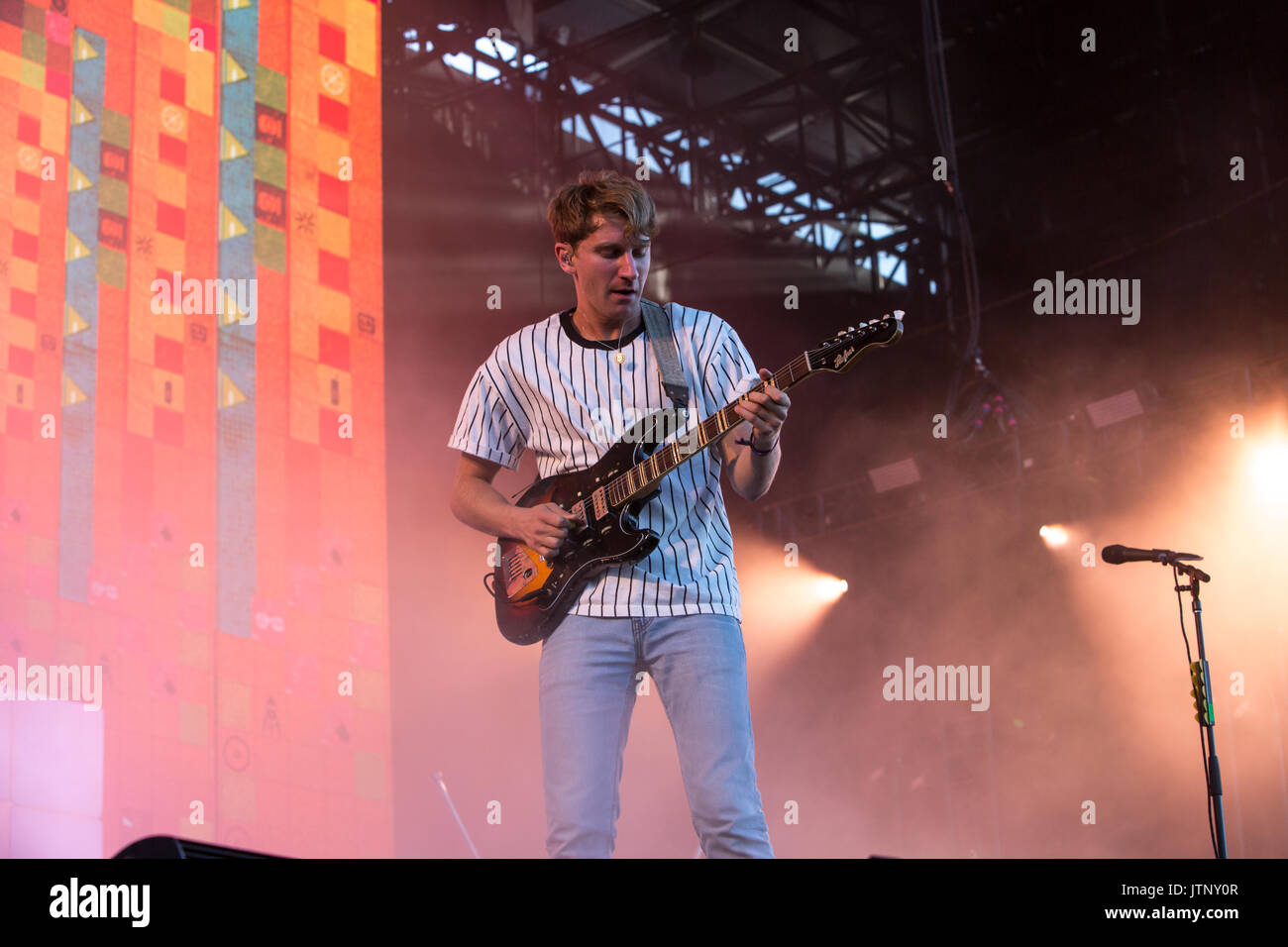 Les animaux en verre au Panorama de la ville de New York Banque D'Images