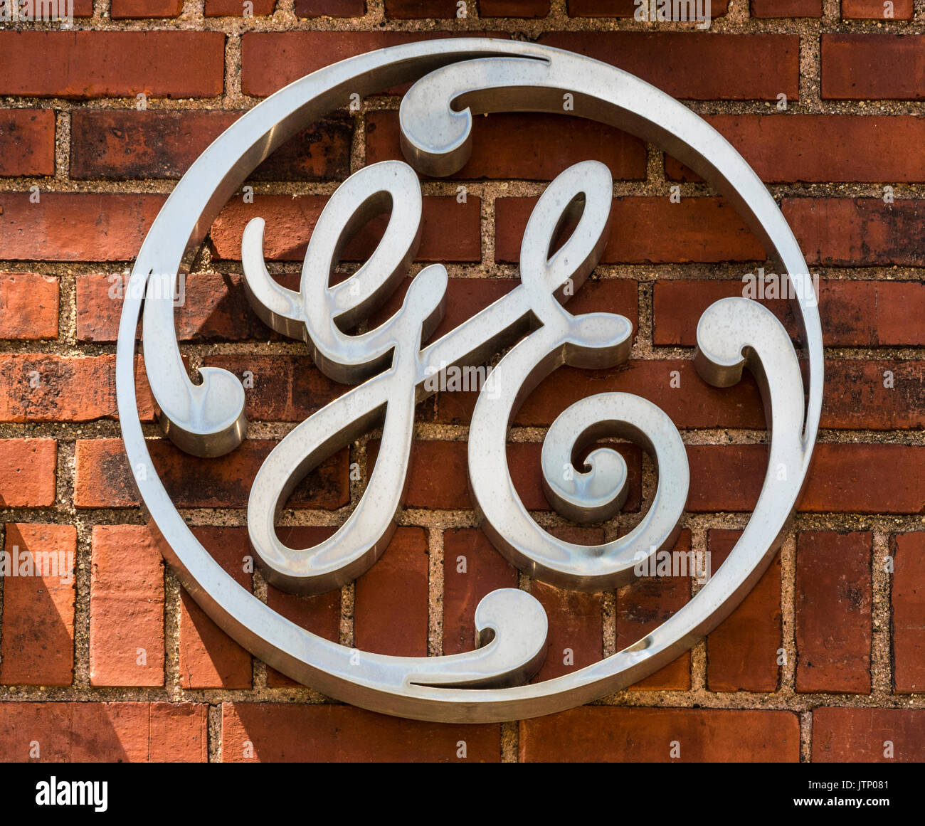 Ft. Wayne - Circa Août 2017 : General Electric Factory. Divisions de GE : l'aviation, l'énergie, des soins de santé et l'éclairage XIV Banque D'Images