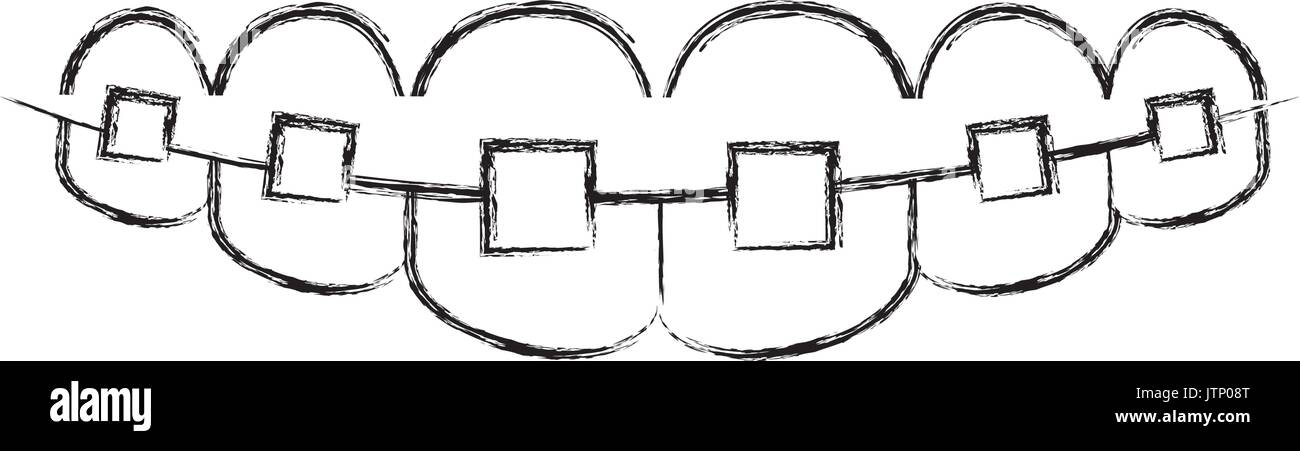 Avec l'icône de l'orthodontie prothèse Illustration de Vecteur Avec l'icône de l'orthodontie prothèse Illustration de Vecteur