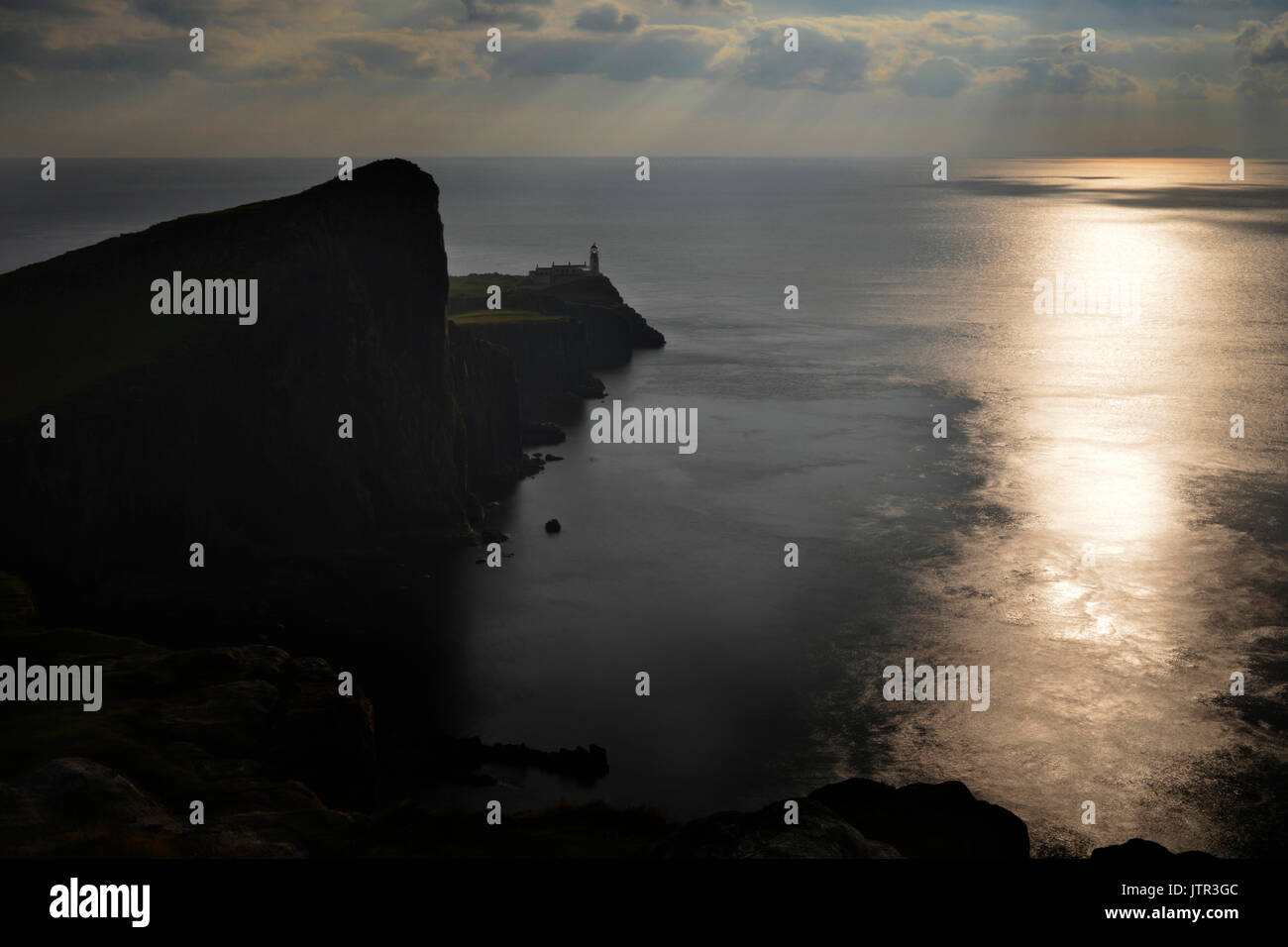 Neist Point Lighthouse Banque D'Images