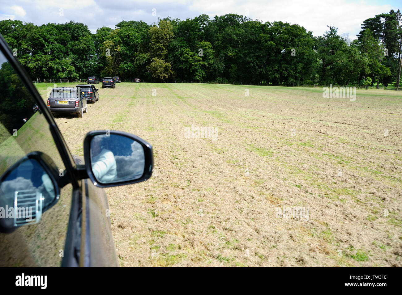 Stamford, au Royaume-Uni. 10 août, 2017. 10 août 2017. Une vue générale de l'équitation de Burghley 2017 Journée des médias, Stamford, au Royaume-Uni. Jonathan Clarke/Alamy Live News Banque D'Images