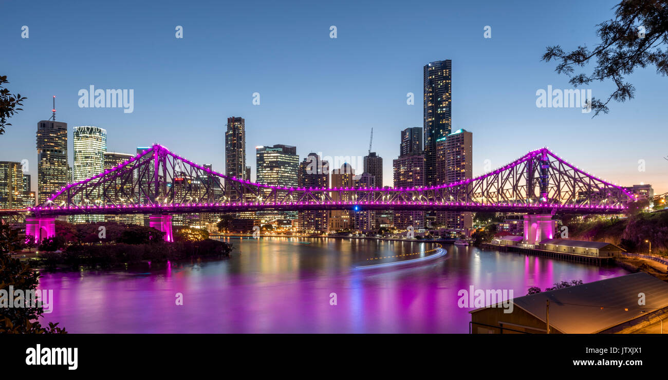 Story Bridge, Brisbane, Queensland, Australie Banque D'Images