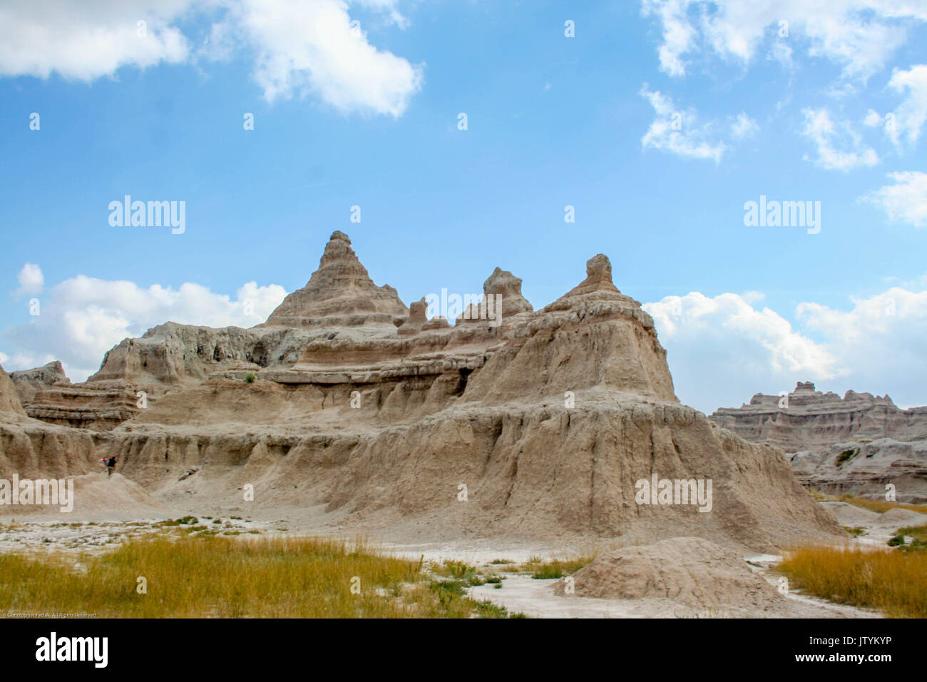 Locations dans Badlands National Park (Dakota du Sud) Banque D'Images