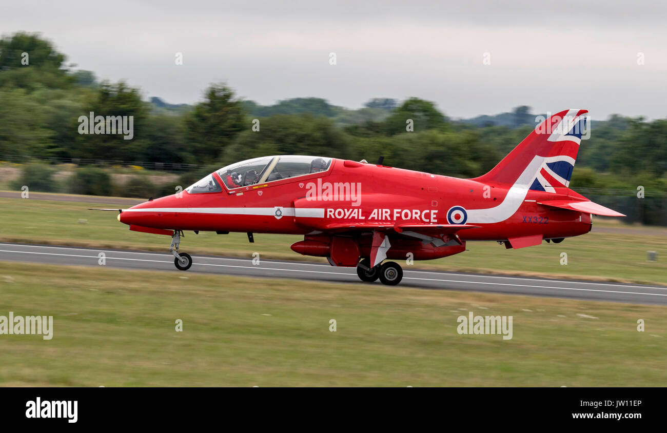 Des flèches rouges RAF Aerobatic Dream Banque D'Images