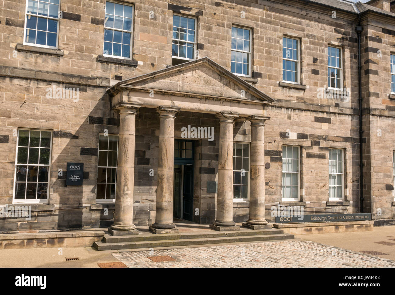 Old Royal Infirmary, Édimbourg, où Conan Doyle a étudié la médecine en vertu de Joseph Bell, inspiration pour Sherlock Holmes, maintenant l'Université d'Édimbourg Banque D'Images