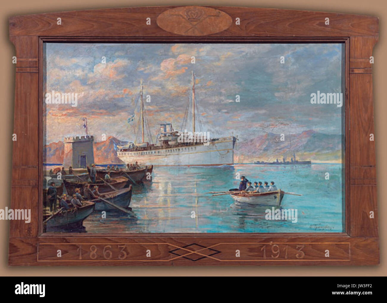 AMFITRITI 1913 Banque D'Images