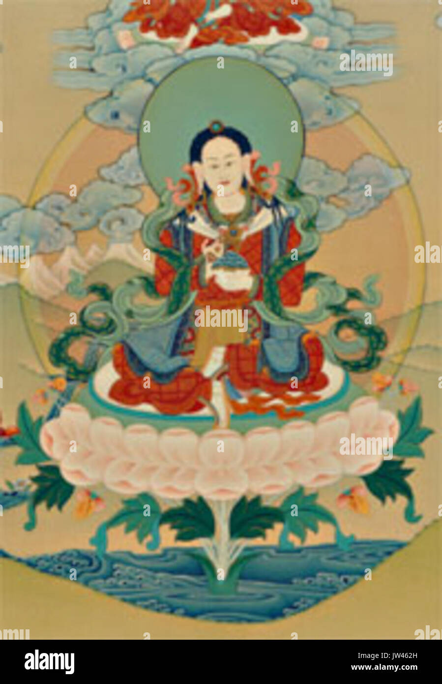 YesheTsogyal Banque D'Images