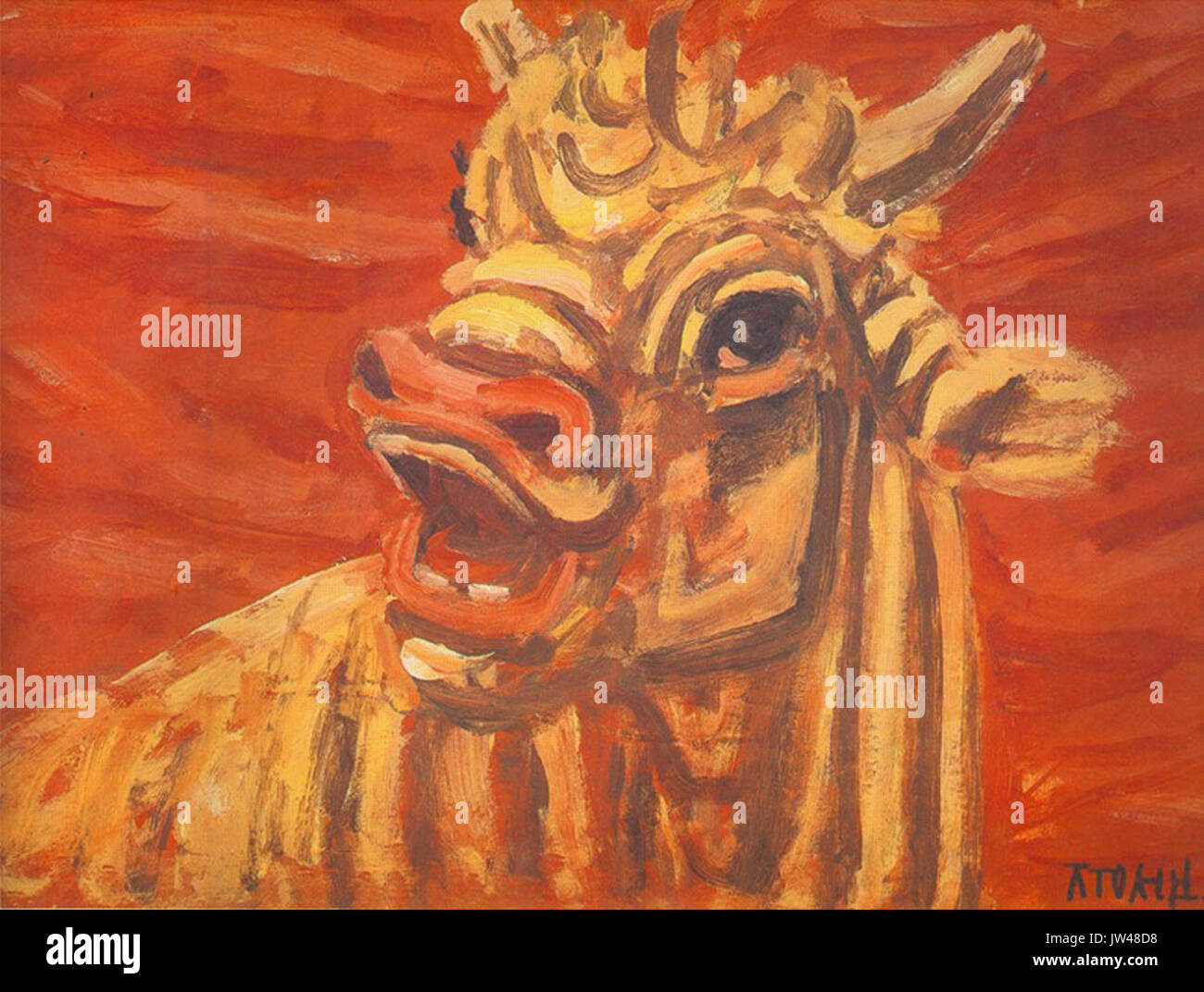 Bull(1950) Banque D'Images