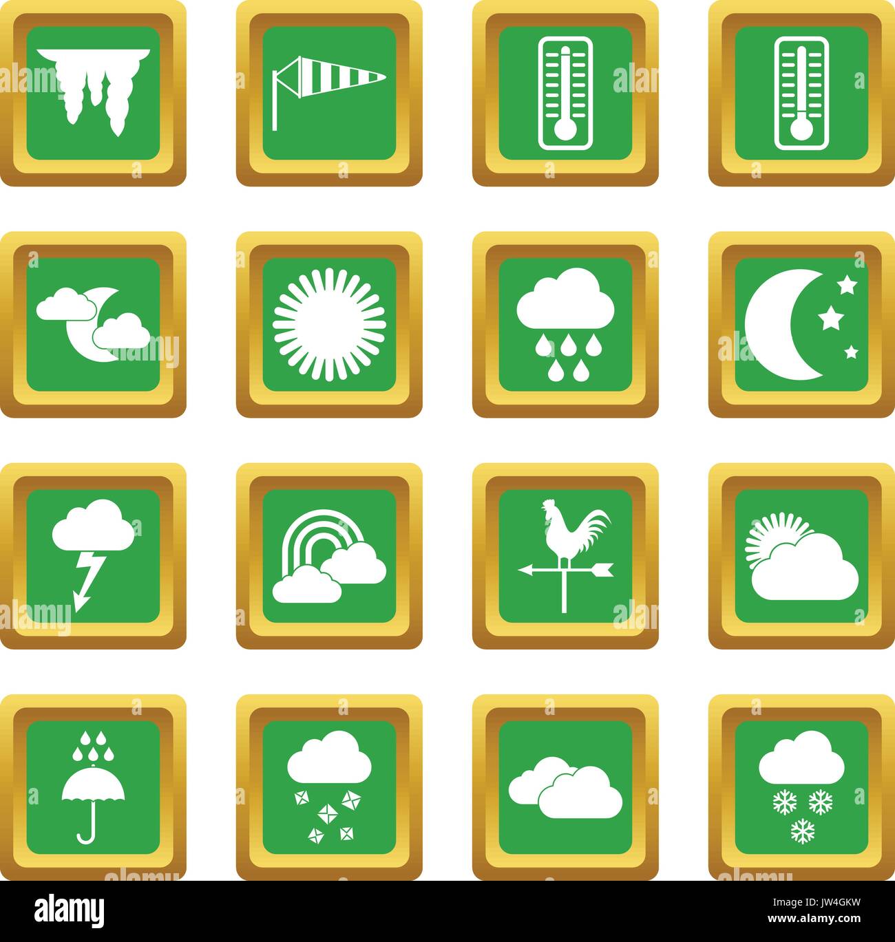 Icônes Météo Banque d'image et photos Alamy