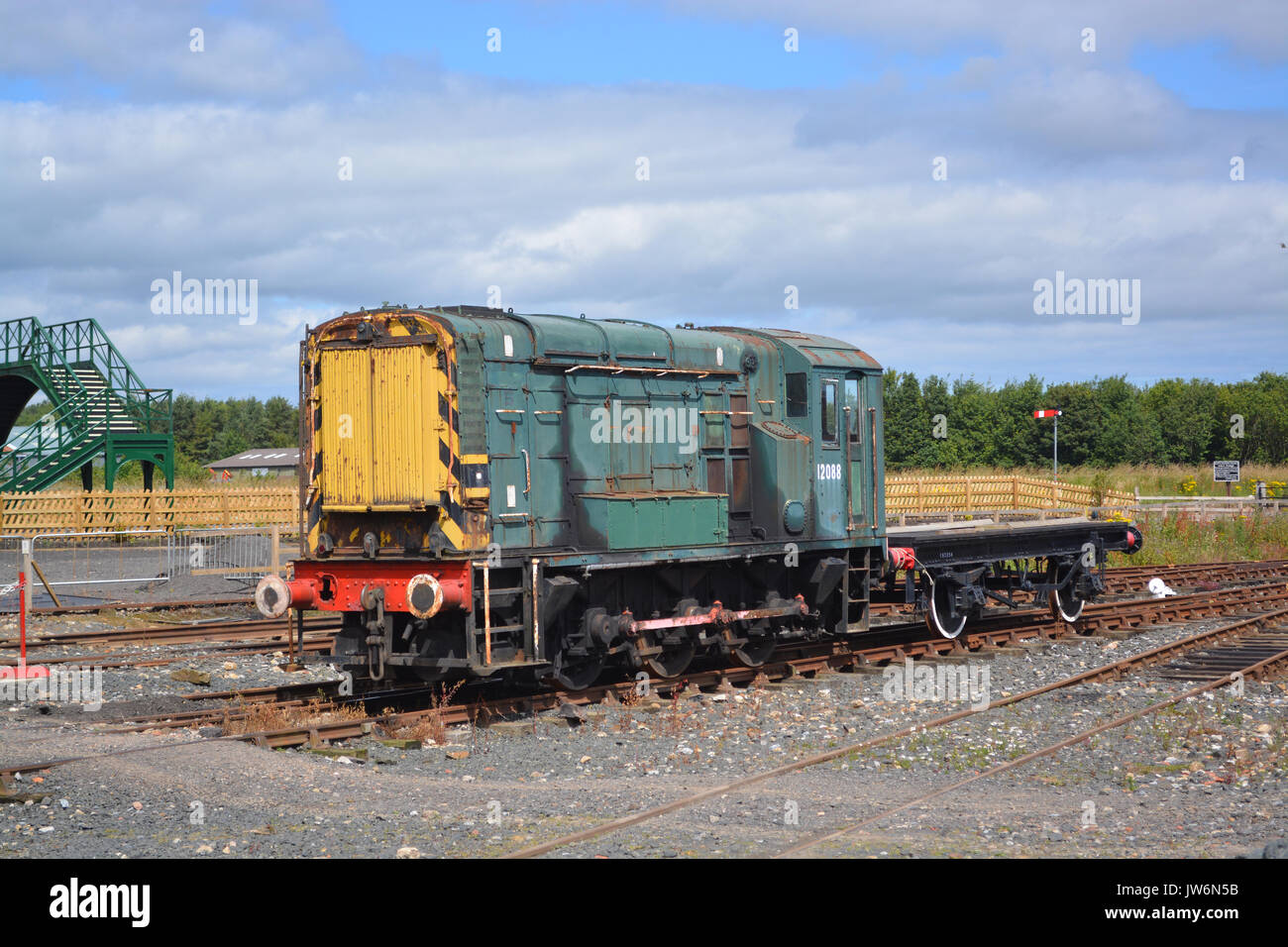 BR 11 Classe locomotive diesel électrique no 12088 Banque D'Images