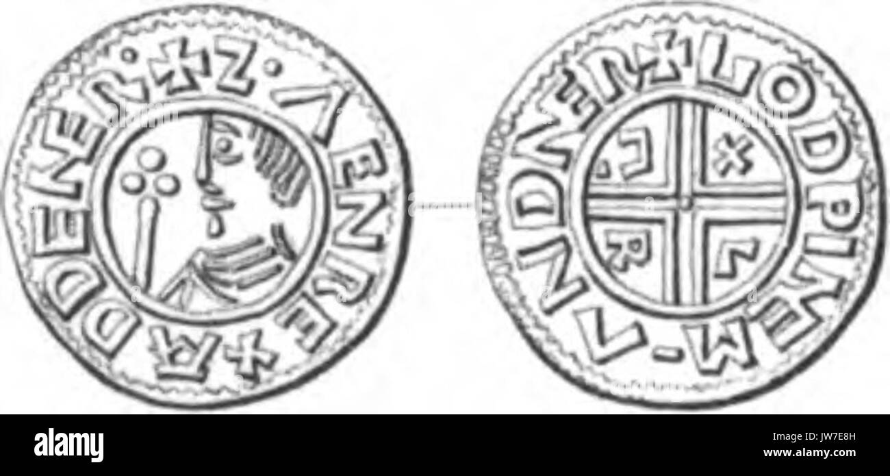 Sweyn Forkbeard coin Banque D'Images