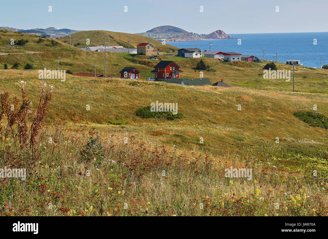 L'Amérique, Canada, Québec, Québec Maritime, Madeleine, Îles, Cap-aux-Meules, l'île du Cap Vert, Fatima, salon Banque D'Images