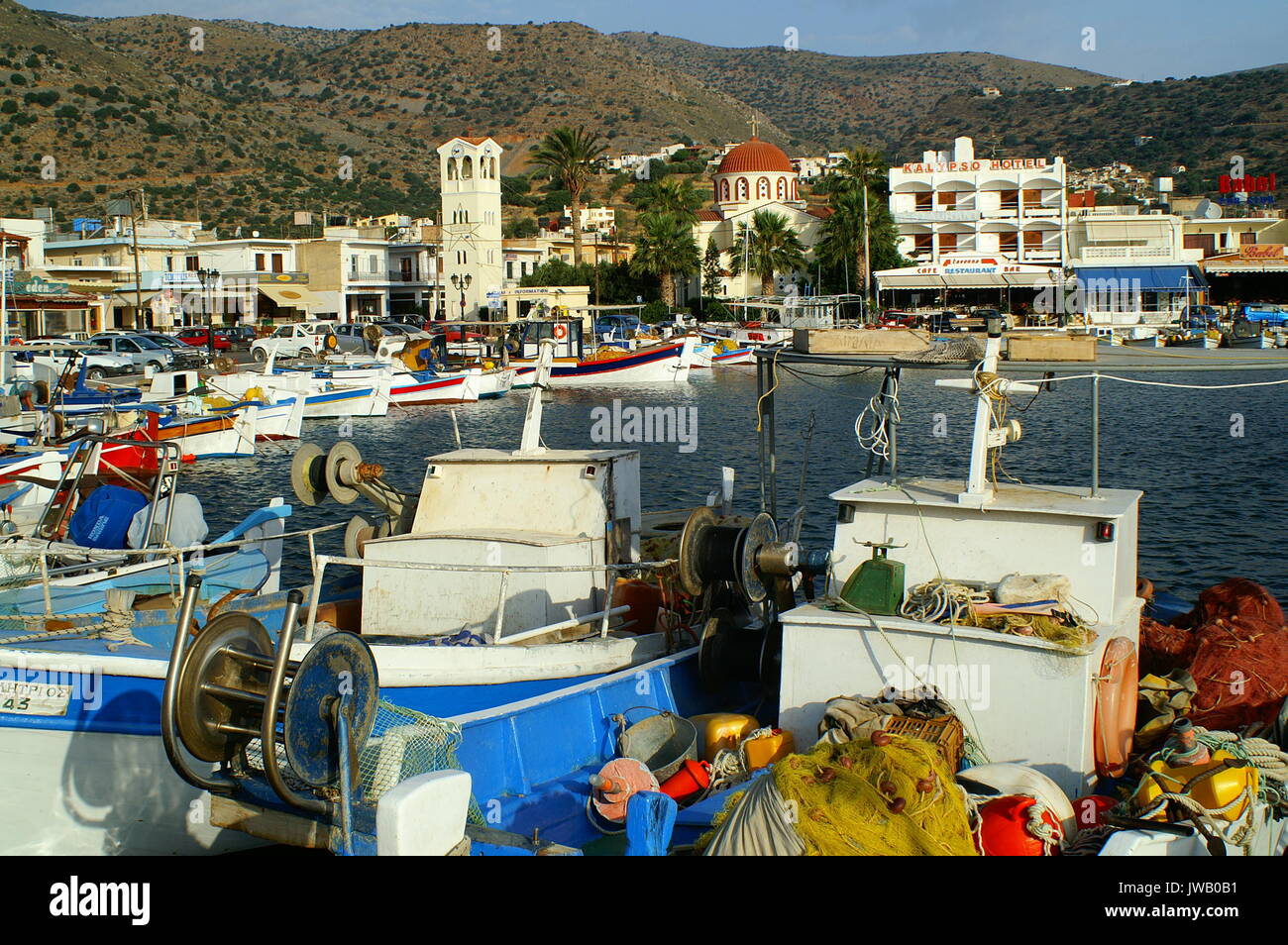 La Crète, Destination Touristique Méditerranéenne Banque D'Images