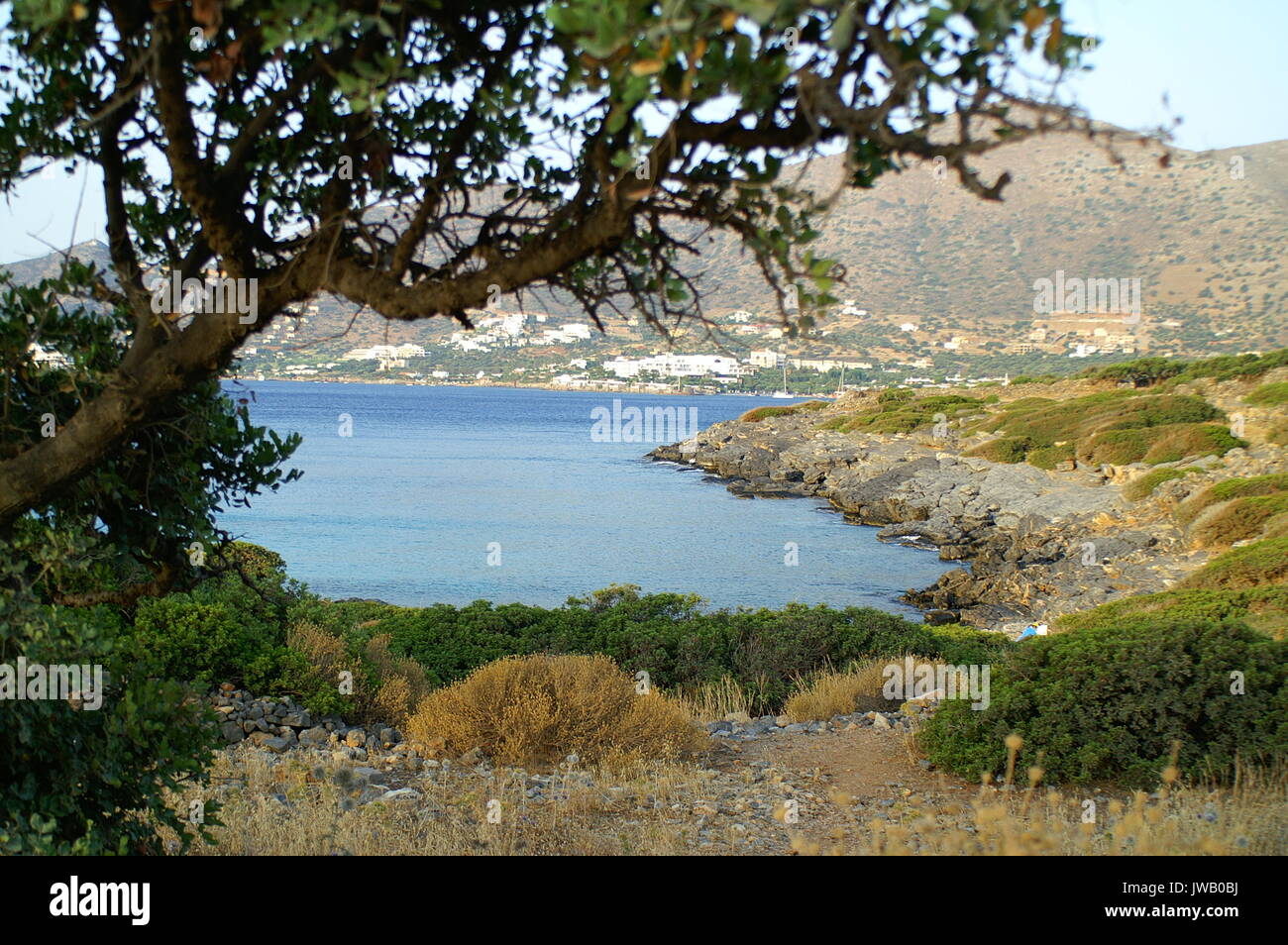 La Crète, Destination Touristique Méditerranéenne Banque D'Images