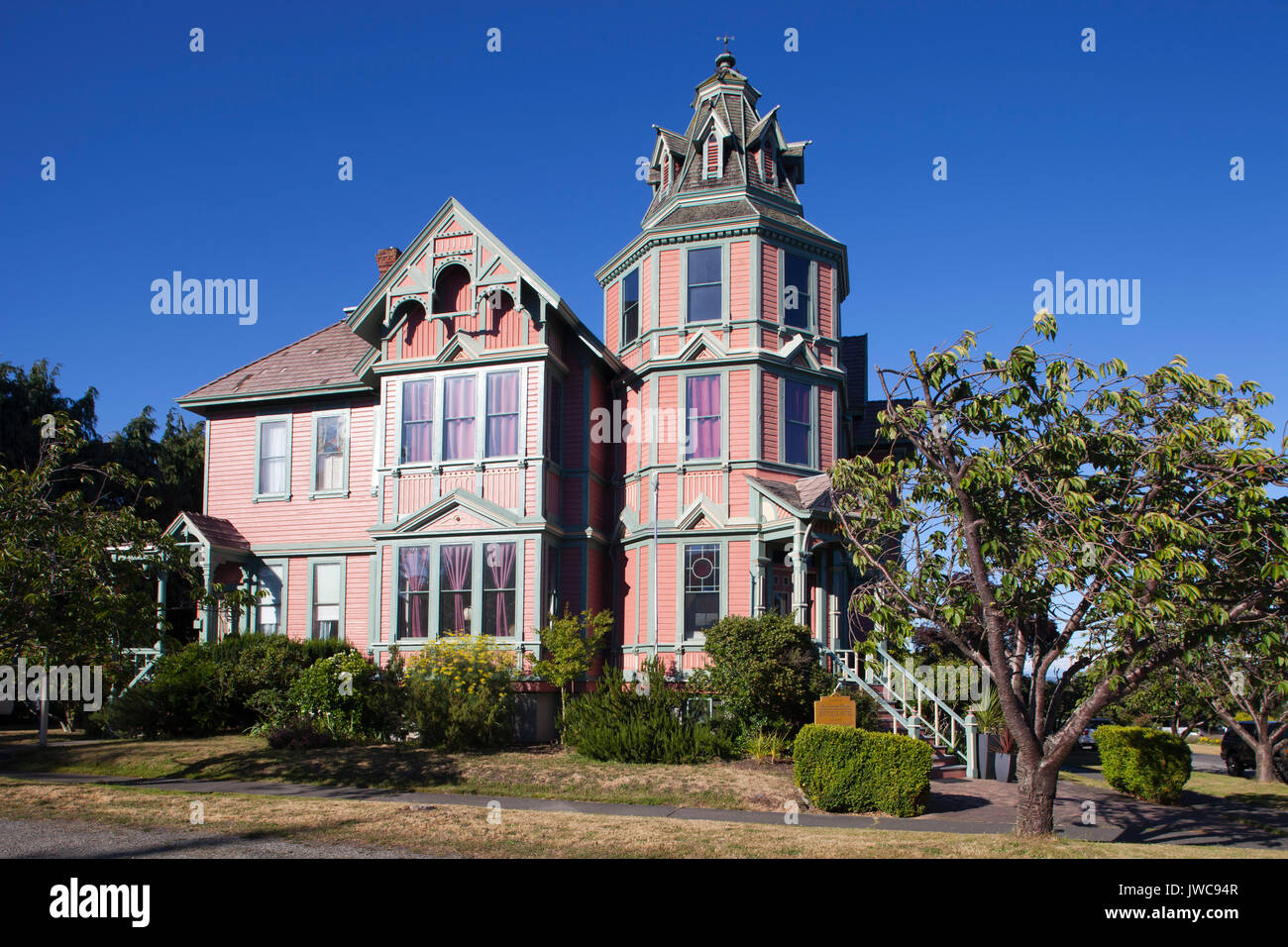 George Starret house (1889), la maison Victorienne, maintenant Ann Starrett Mansion boutique hotel, Port Townsend, État de Washington, USA, Amérique Latine Banque D'Images