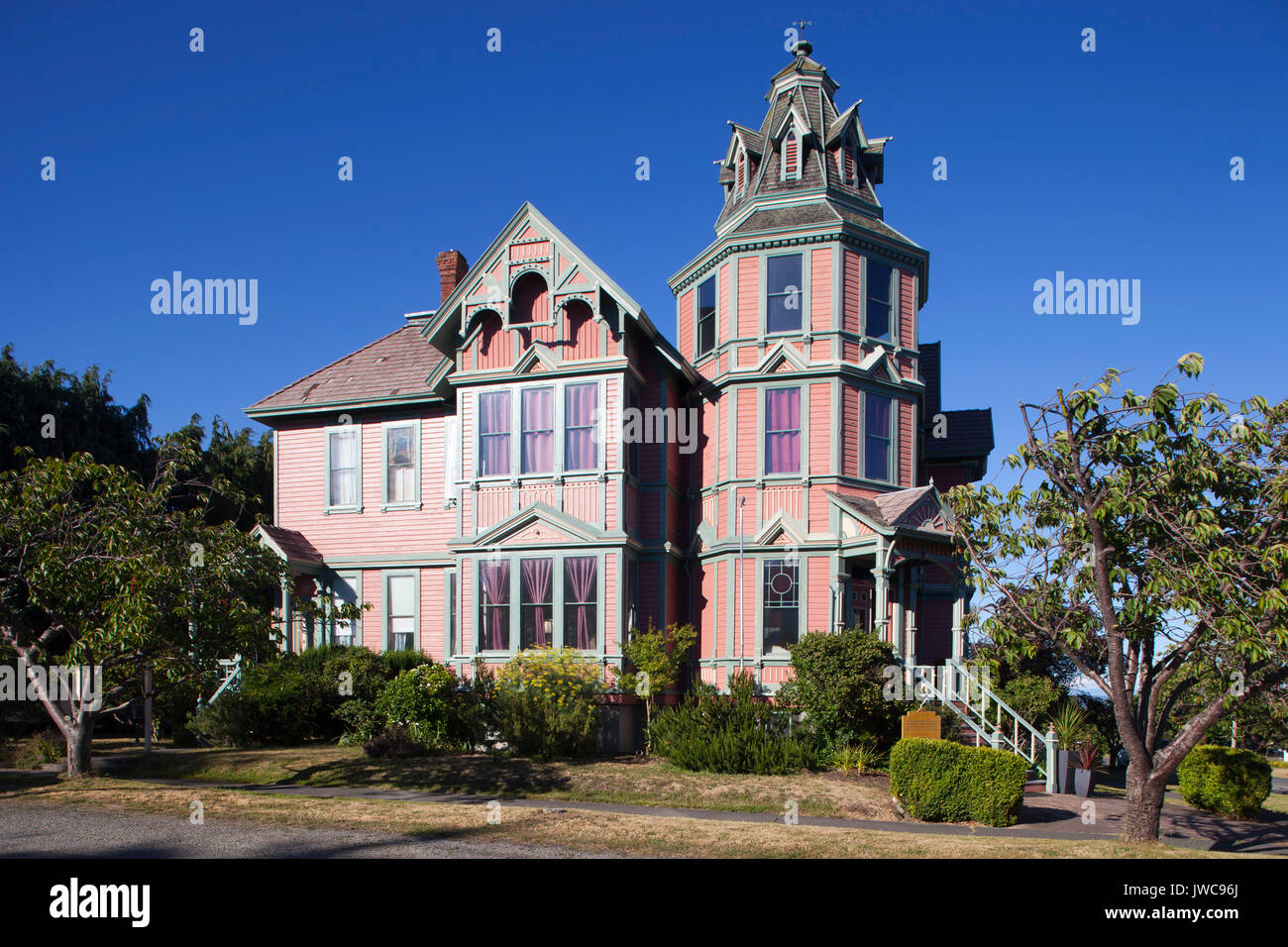 George Starret house (1889), la maison Victorienne, maintenant Ann Starrett Mansion boutique hotel, Port Townsend, État de Washington, USA, Amérique Latine Banque D'Images