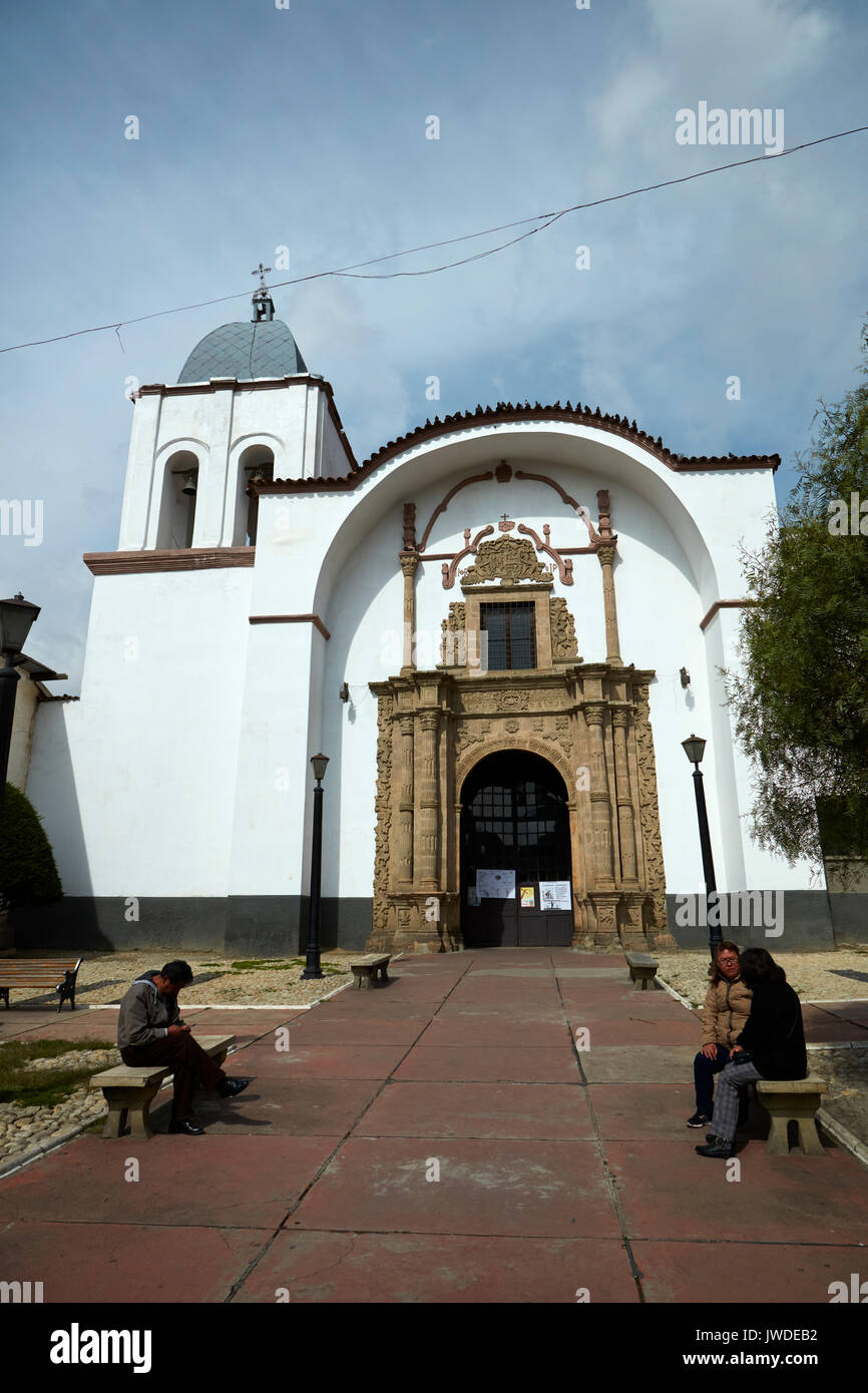 Église de San Pedro (1790), La Paz, Bolivie, Amérique du Sud Banque D'Images