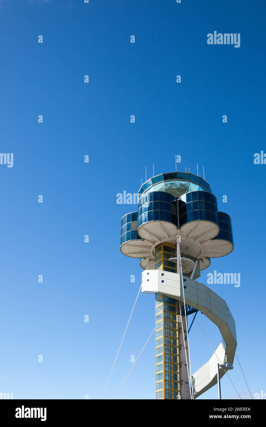 Sydney Airport tour de contrôle de la circulation aérienne. Banque D'Images